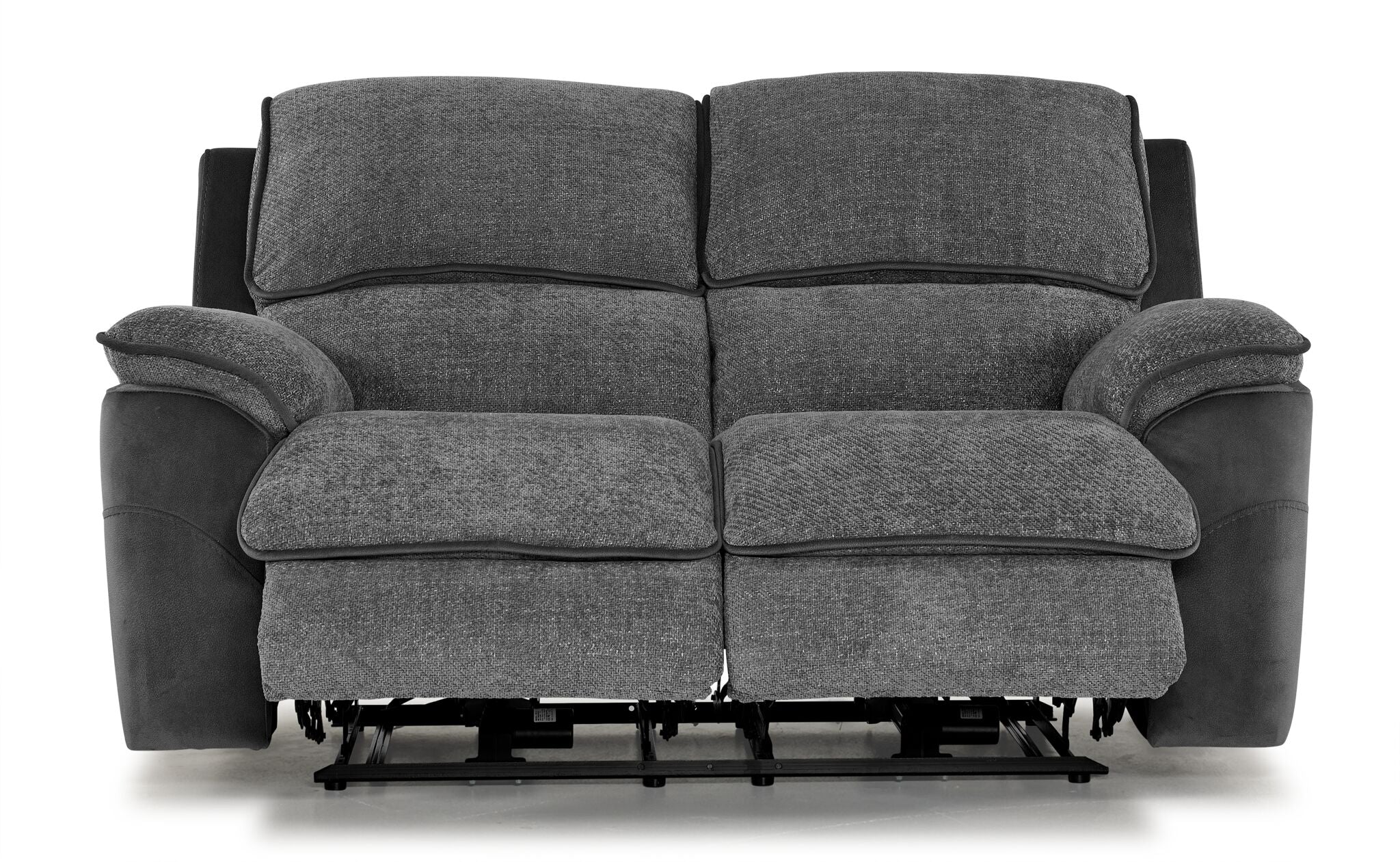 Vandelay Power Reclining Loveseat - Grey - Image 4