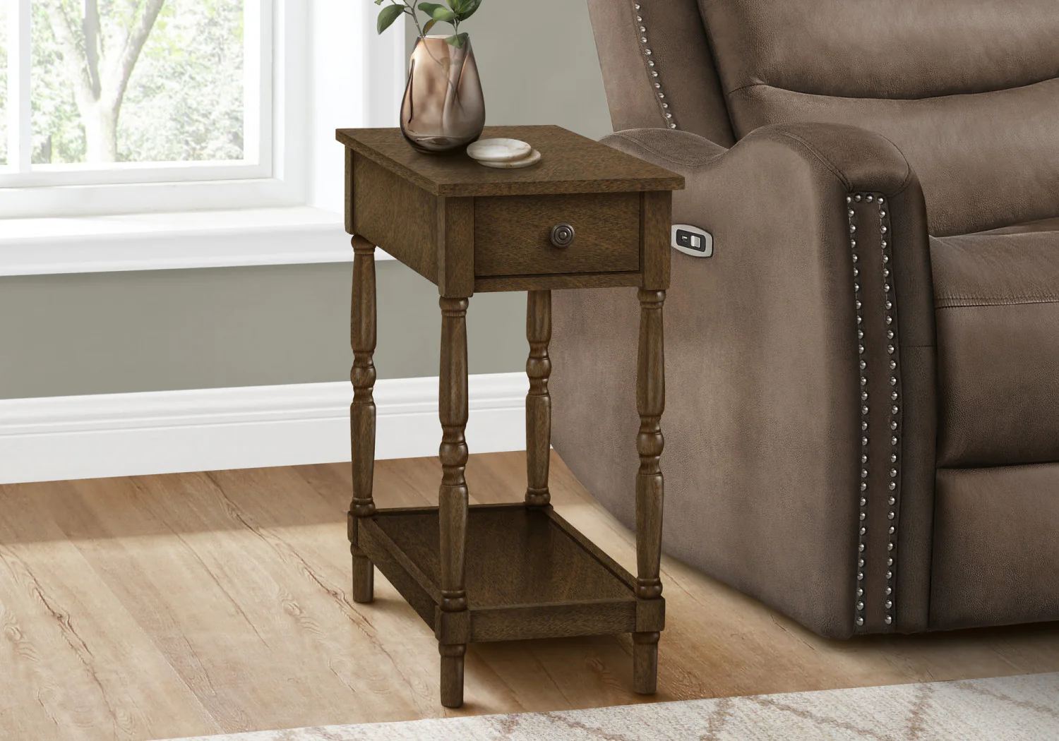 Vanta Side Table - Brown - Image 2