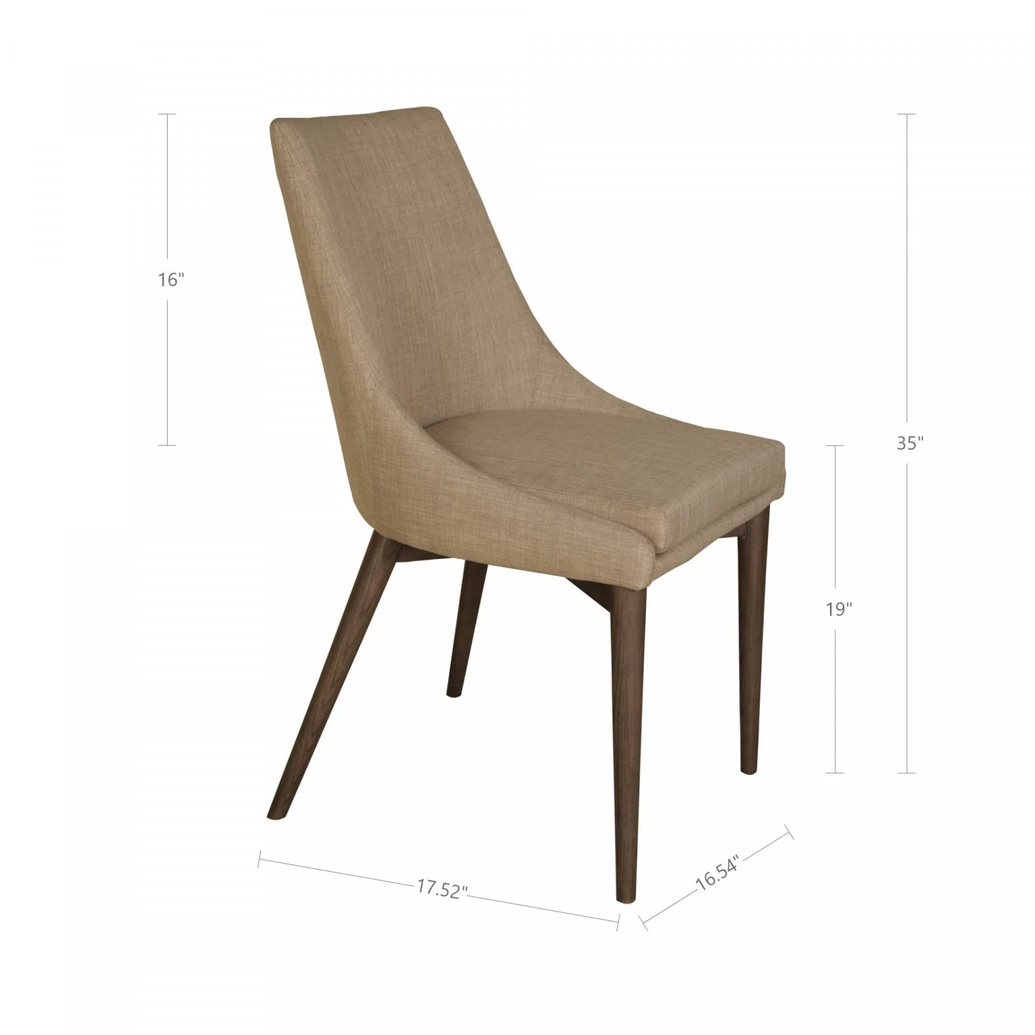 Vellaro Side Chair - Beige - Set of Two - Image 6
