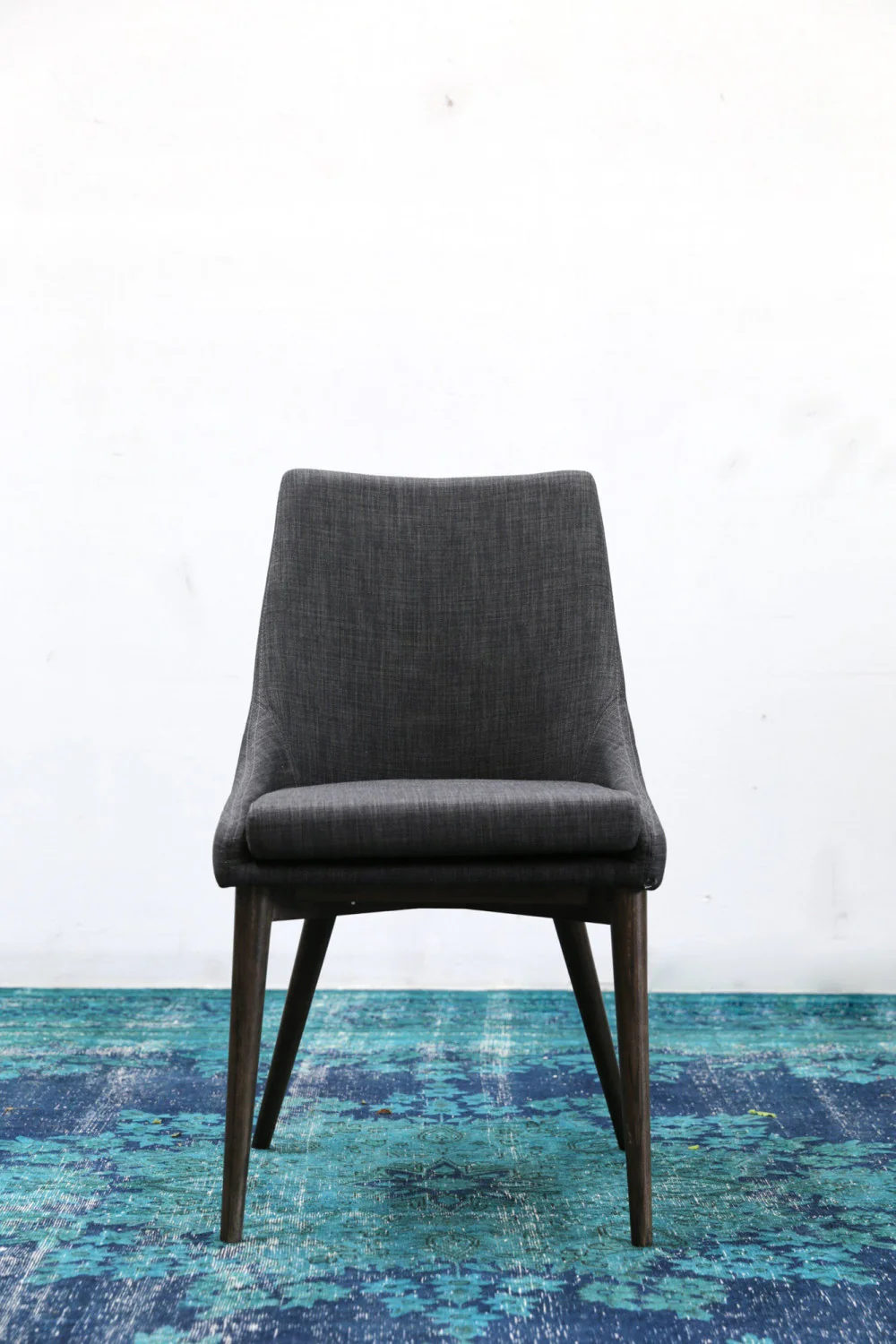 Vellaro Side Chair - Dark Grey - Set of Two - Image 5