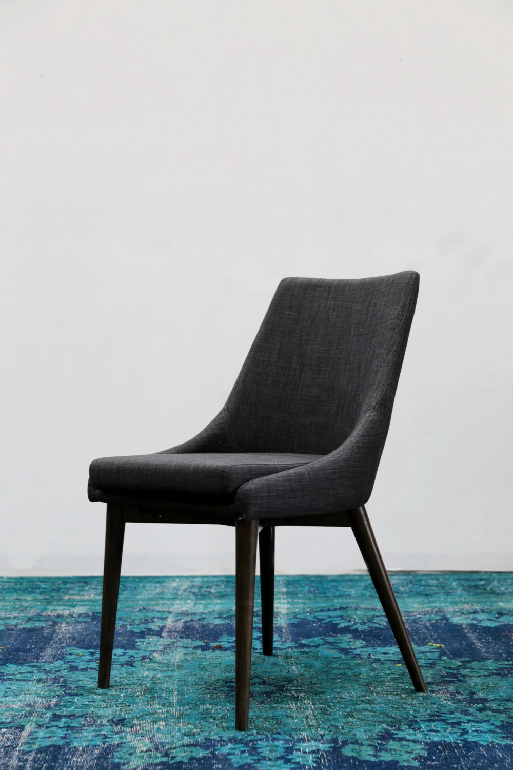 Vellaro Side Chair - Dark Grey - Set of Two - Image 6