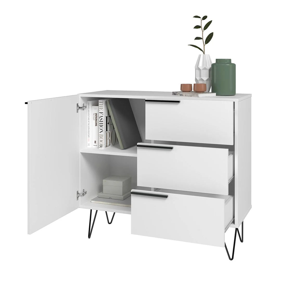Velling 35" Sideboard - White - Image 4