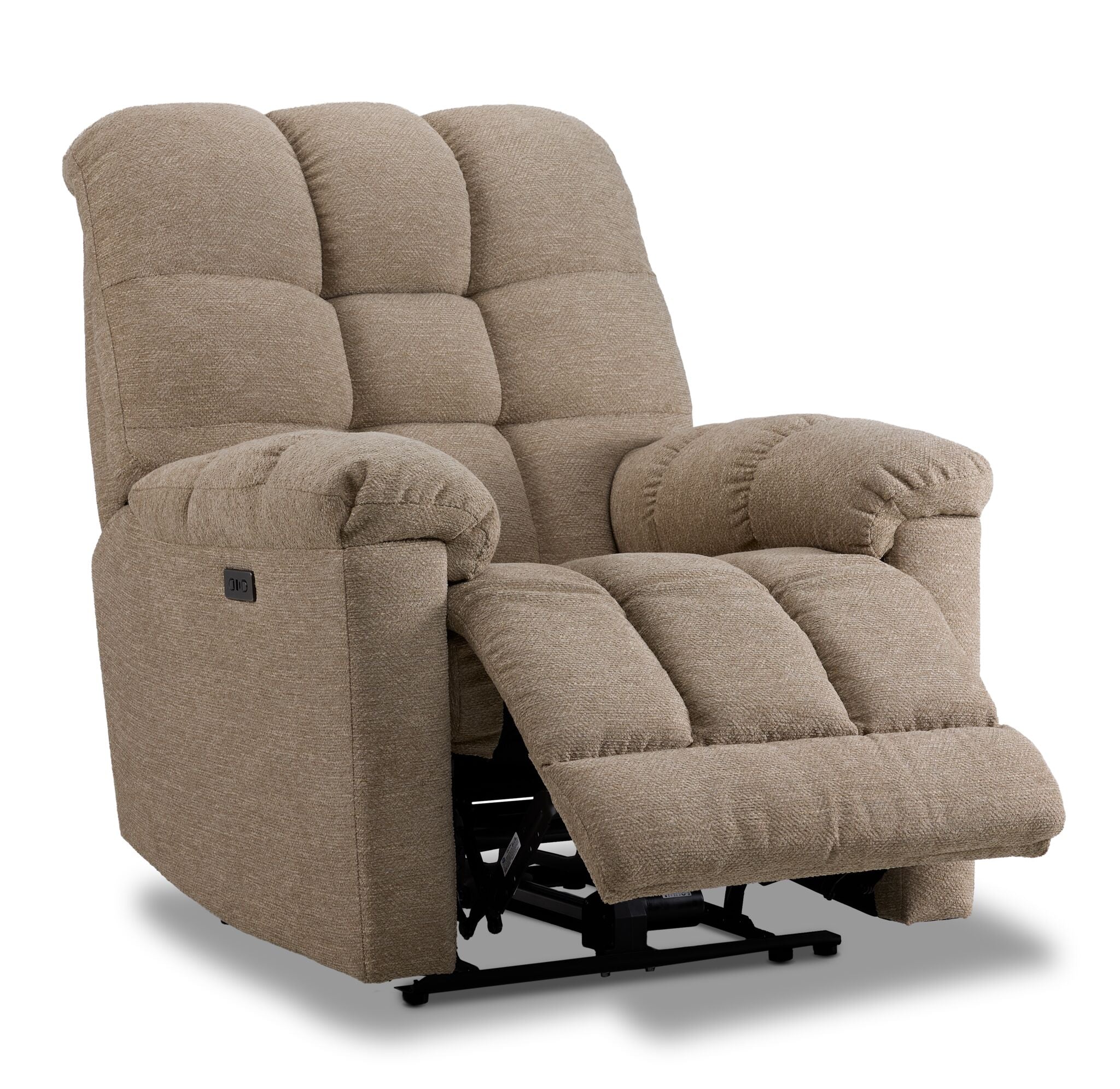 Veneto Power Recliner - Beige - Image 3