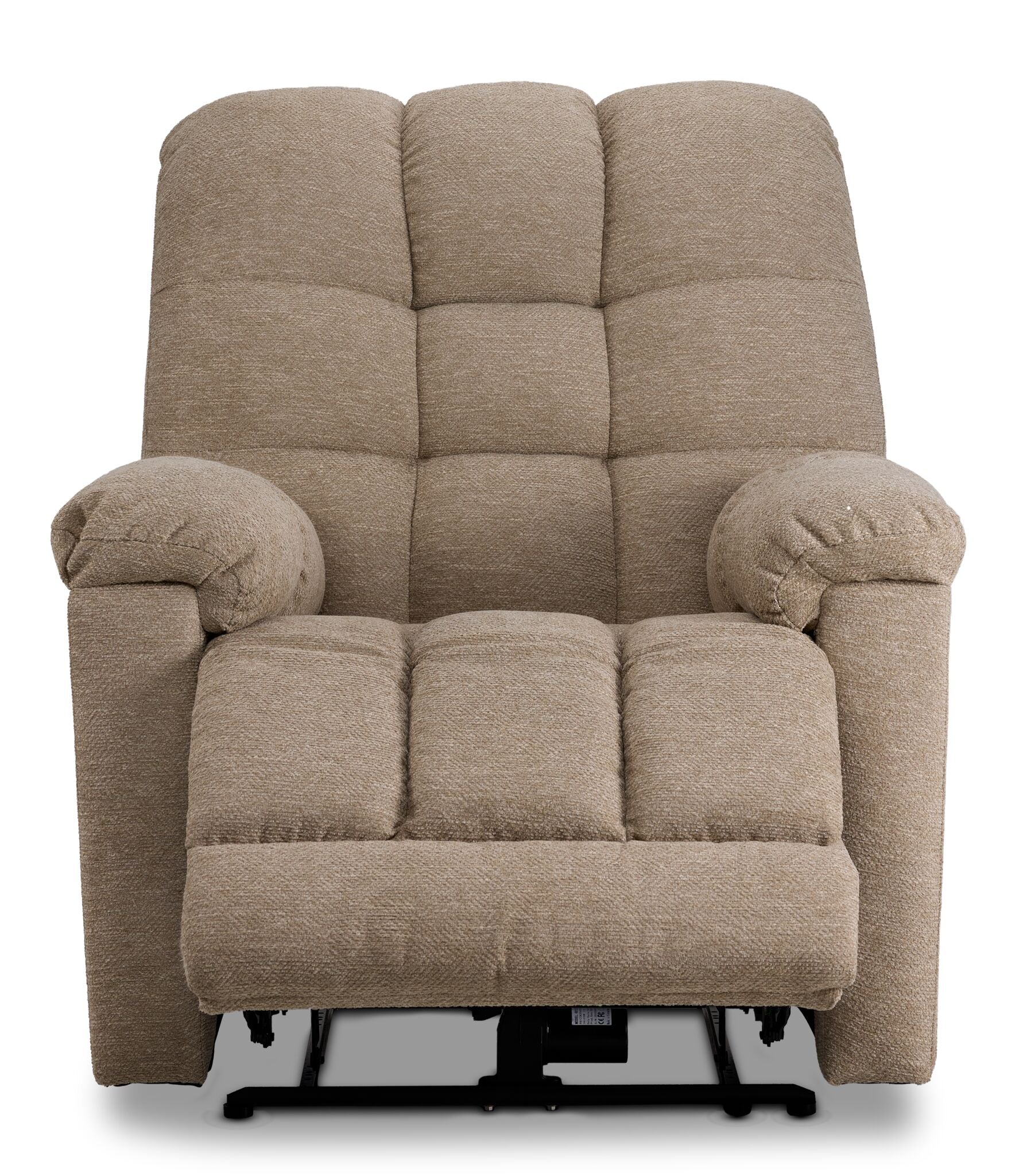 Veneto Power Recliner - Beige - Image 4