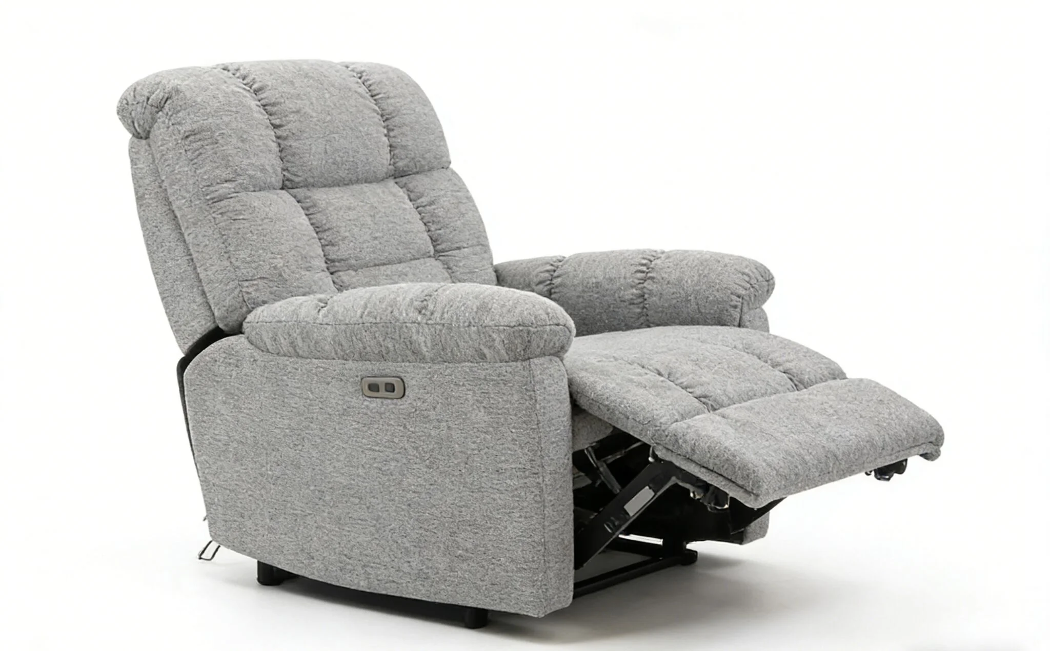 Veneto Power Recliner - Grey - Image 3