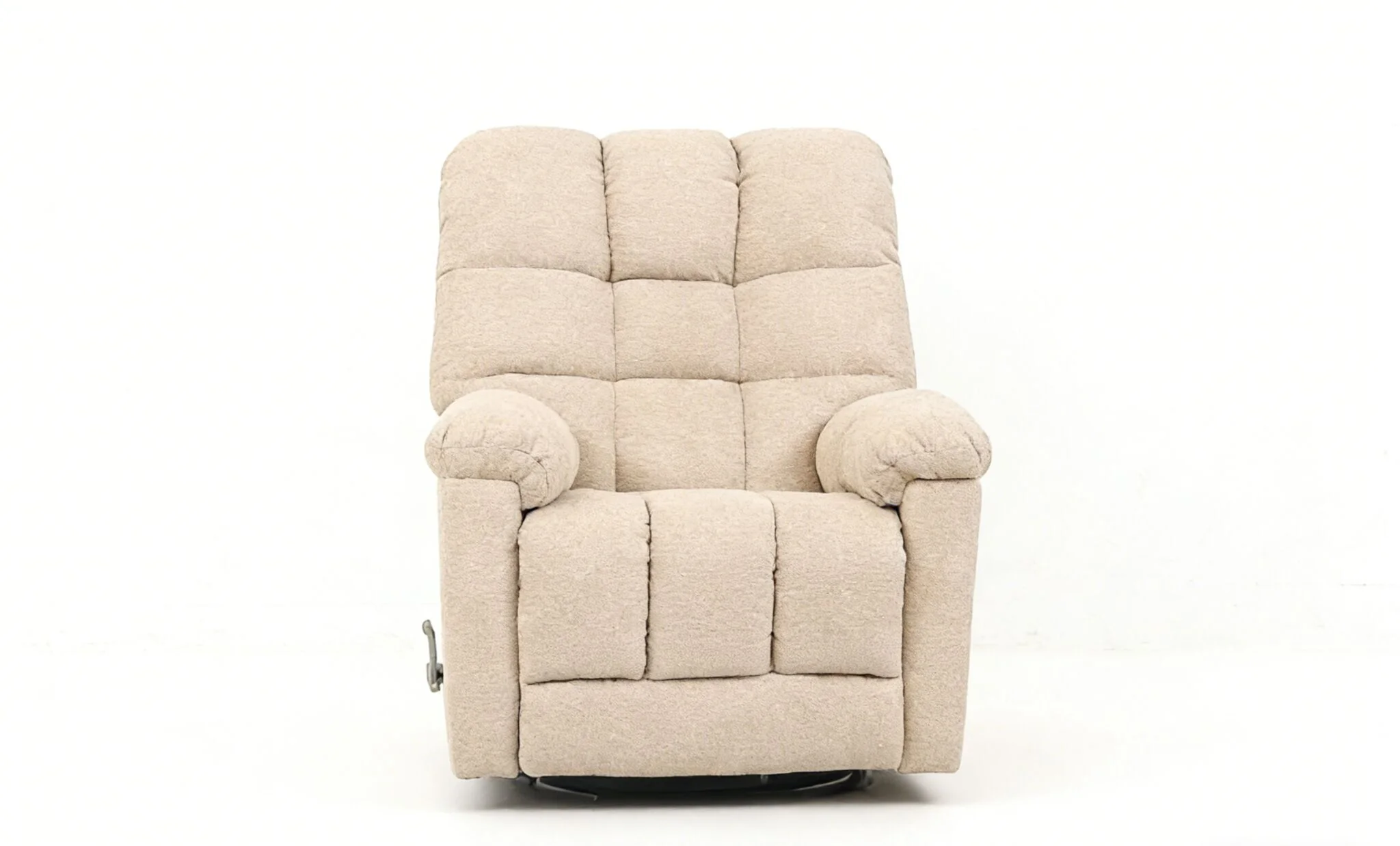 Veneto Swivel Recliner - Beige - Image 2