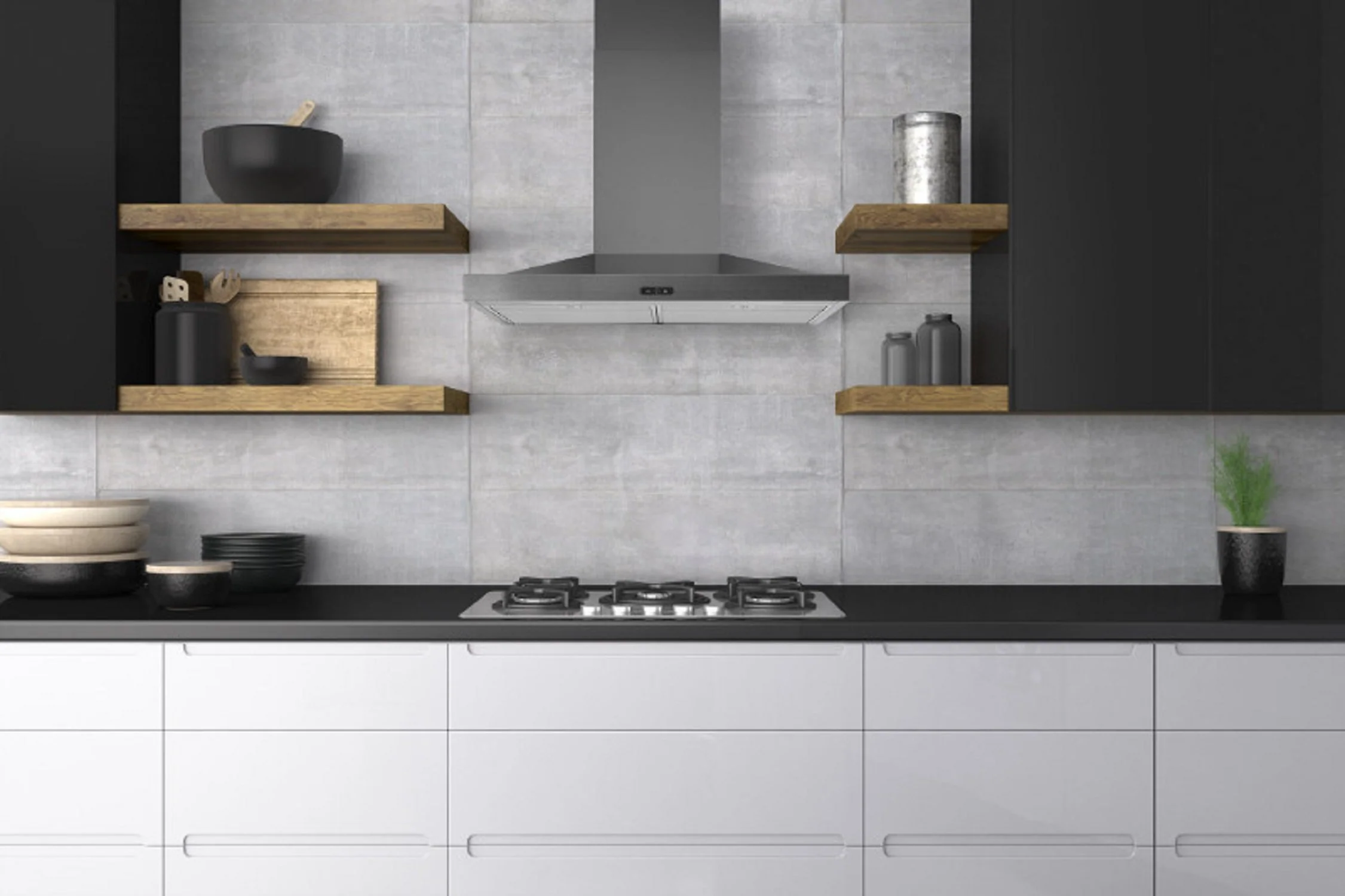 Venmar Black Stainless Steel 30" 600 Max CFM Pyramid Chimney Range Hood - VCS55030BSL - Image 3