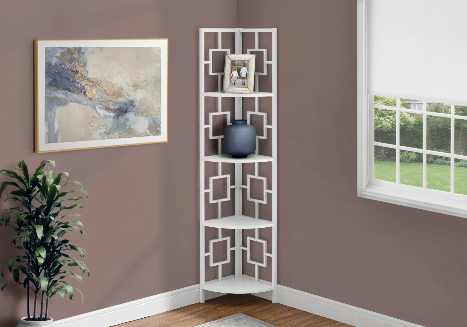 Venn Bookcase - White - Image 12
