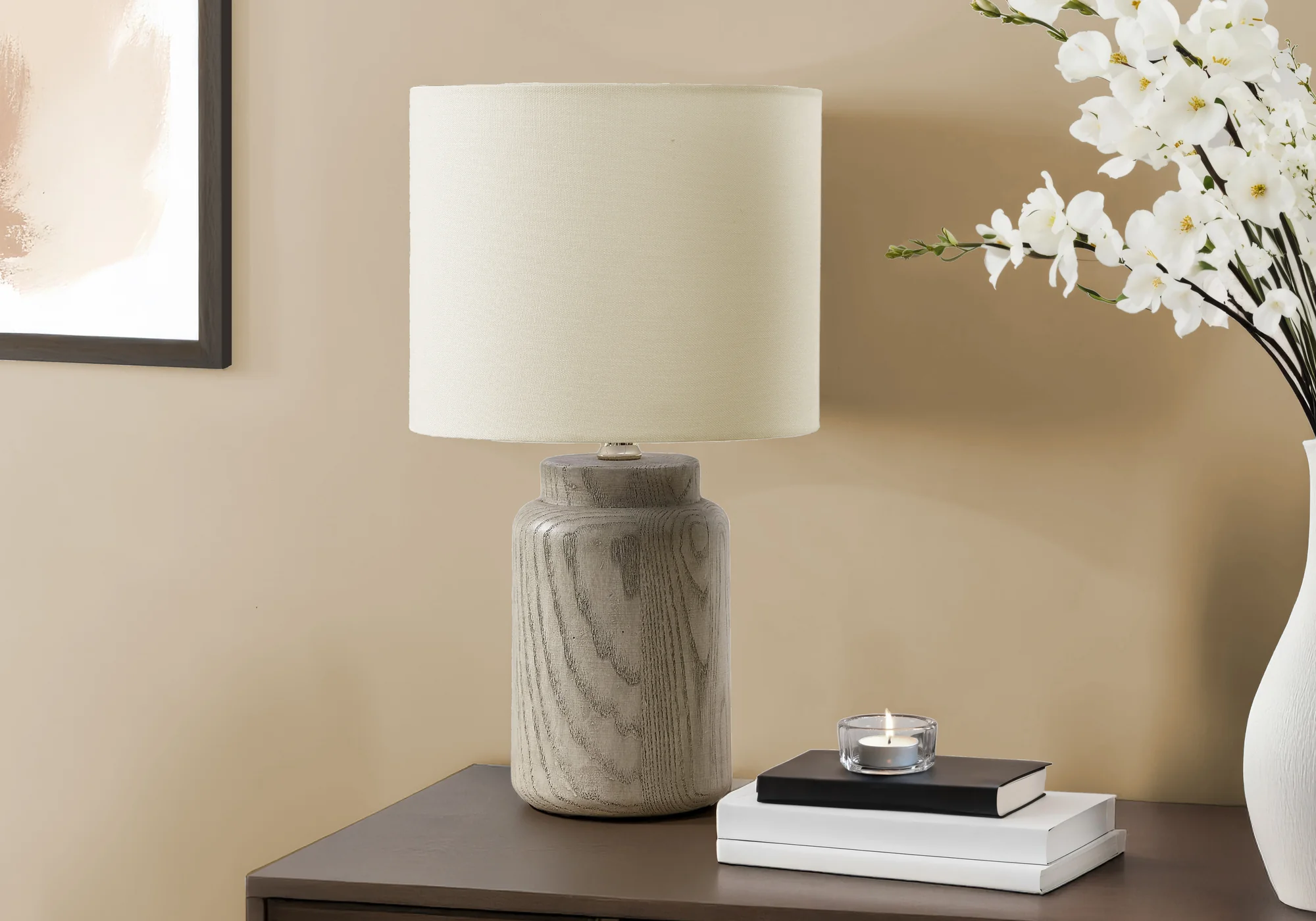 Vexa Table Lamp - Taupe - Image 2