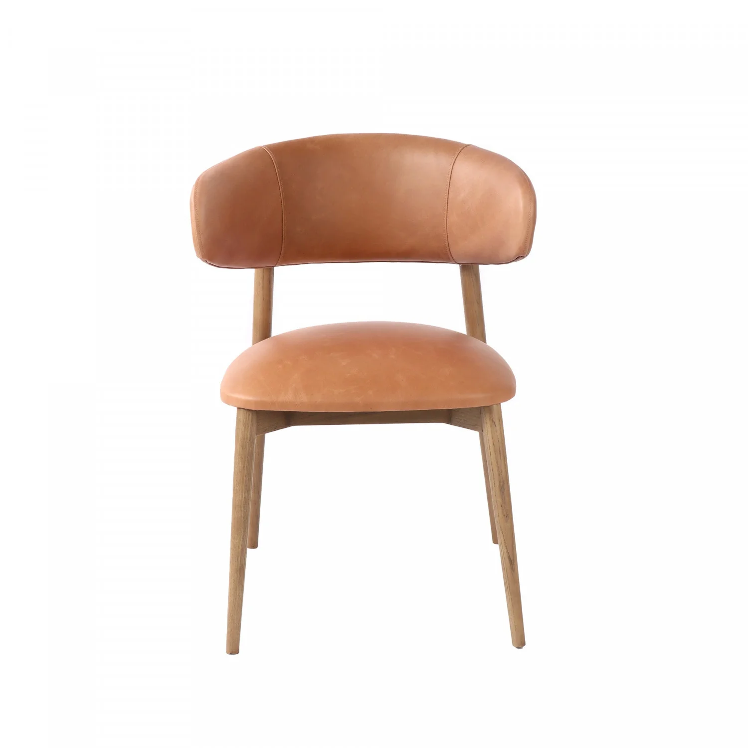 Veyda Dining Chair - Hazelnut - Image 3