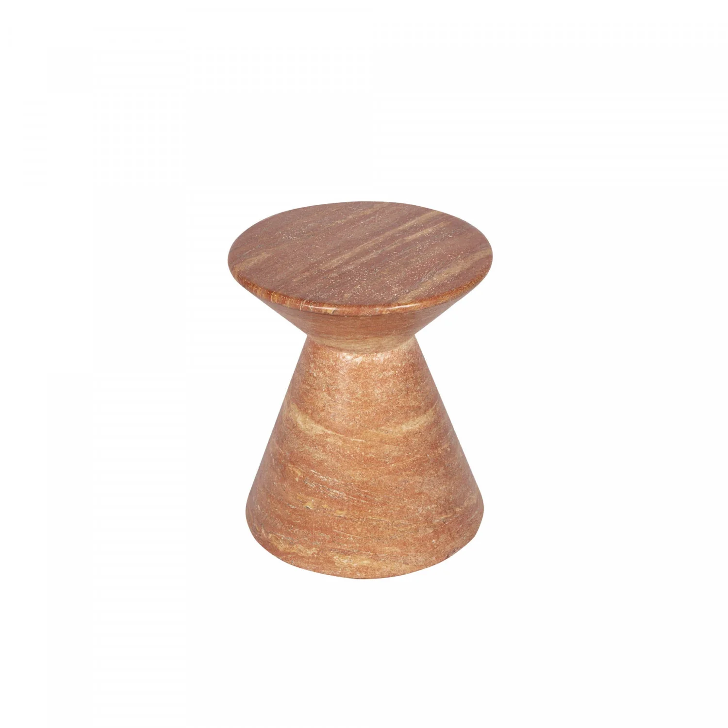 Veylia Side Table - Terra Cotta - Image 4