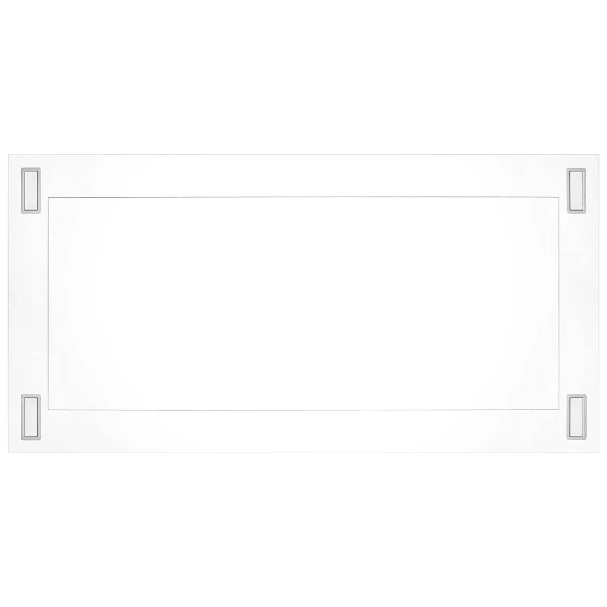 VICTORY Matte White 600 CFM Flush Ceiling Range Hood - Sunset-WH - Image 5