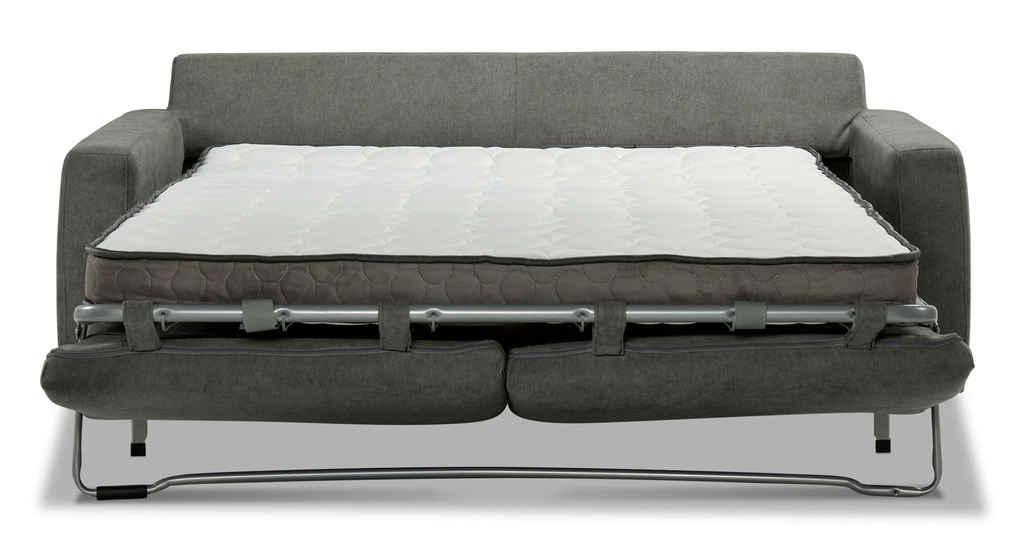Virna Full Sofa Bed - Grey - Image 3