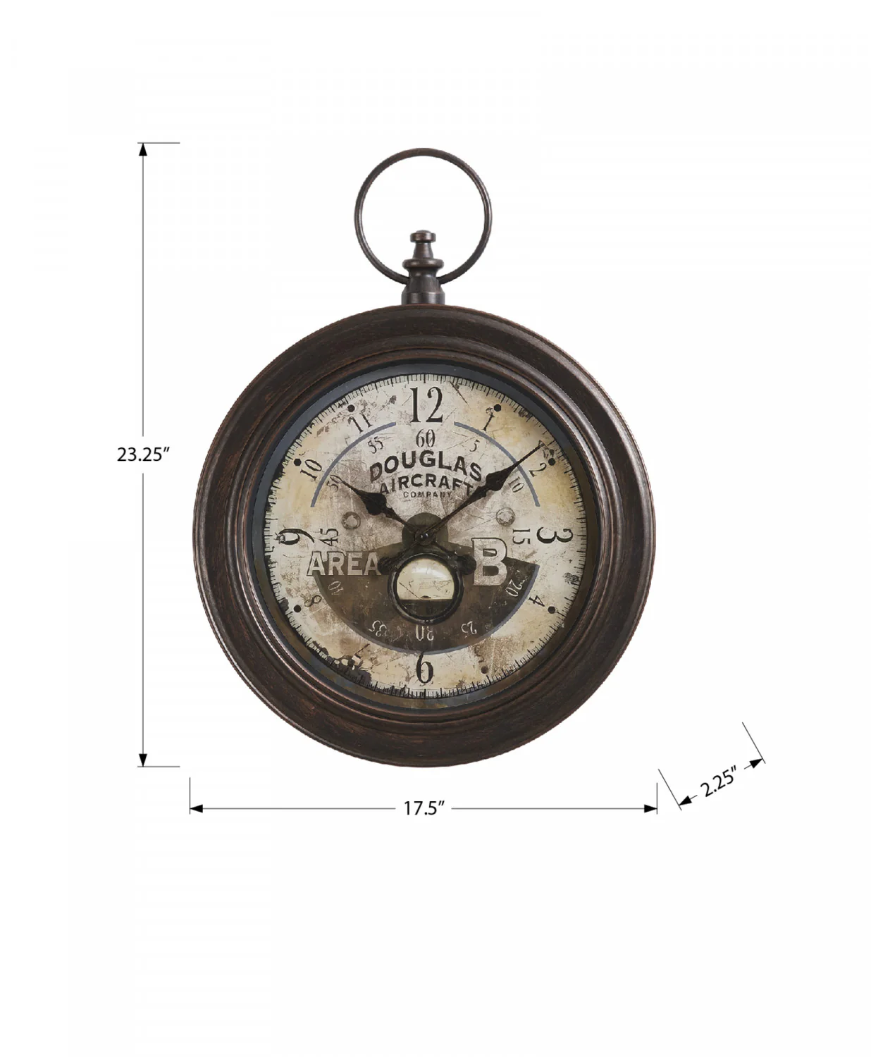 Virtue Clock - Dark Brown - Image 3