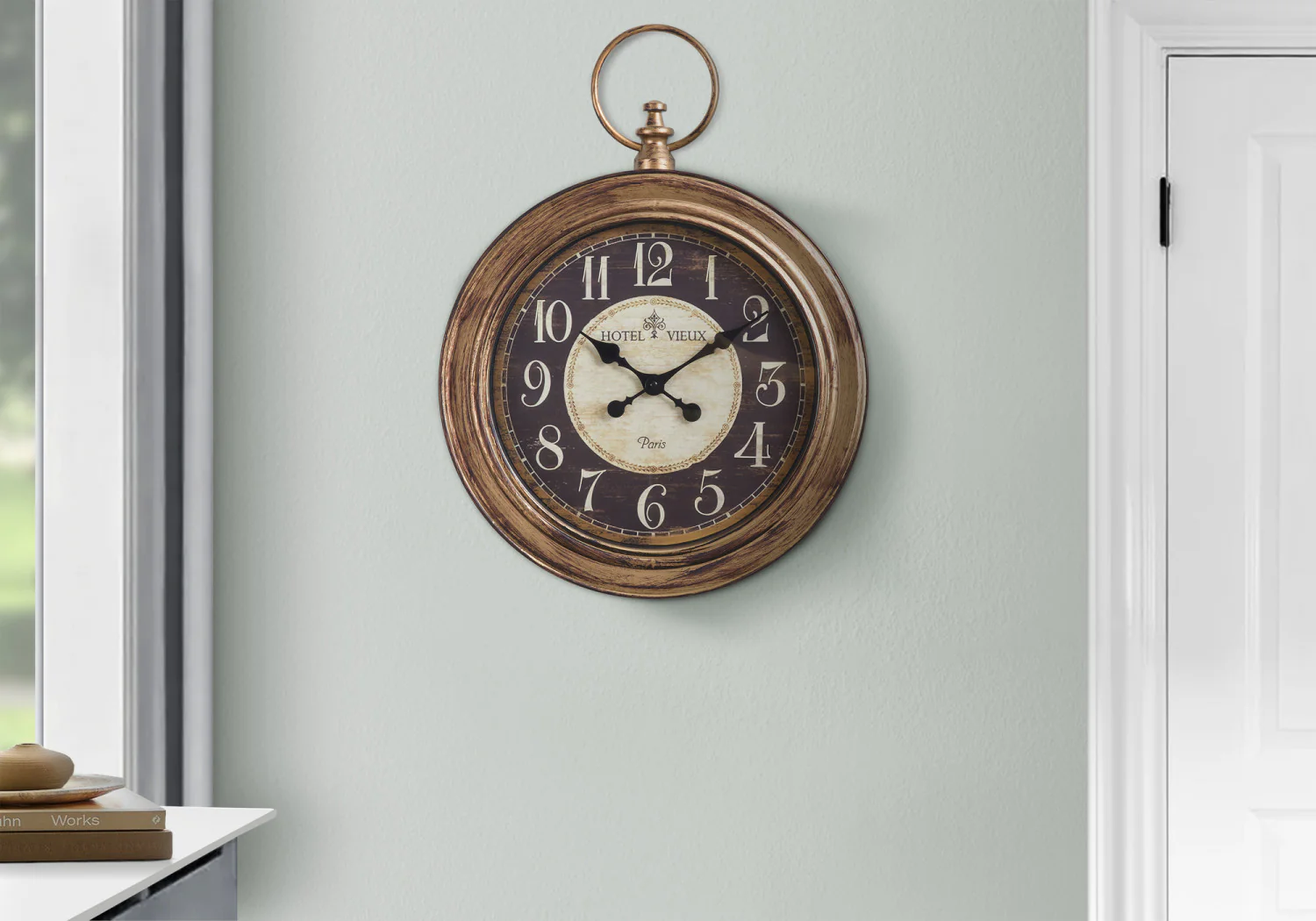 Virtue Clock - Light Brown - Image 2