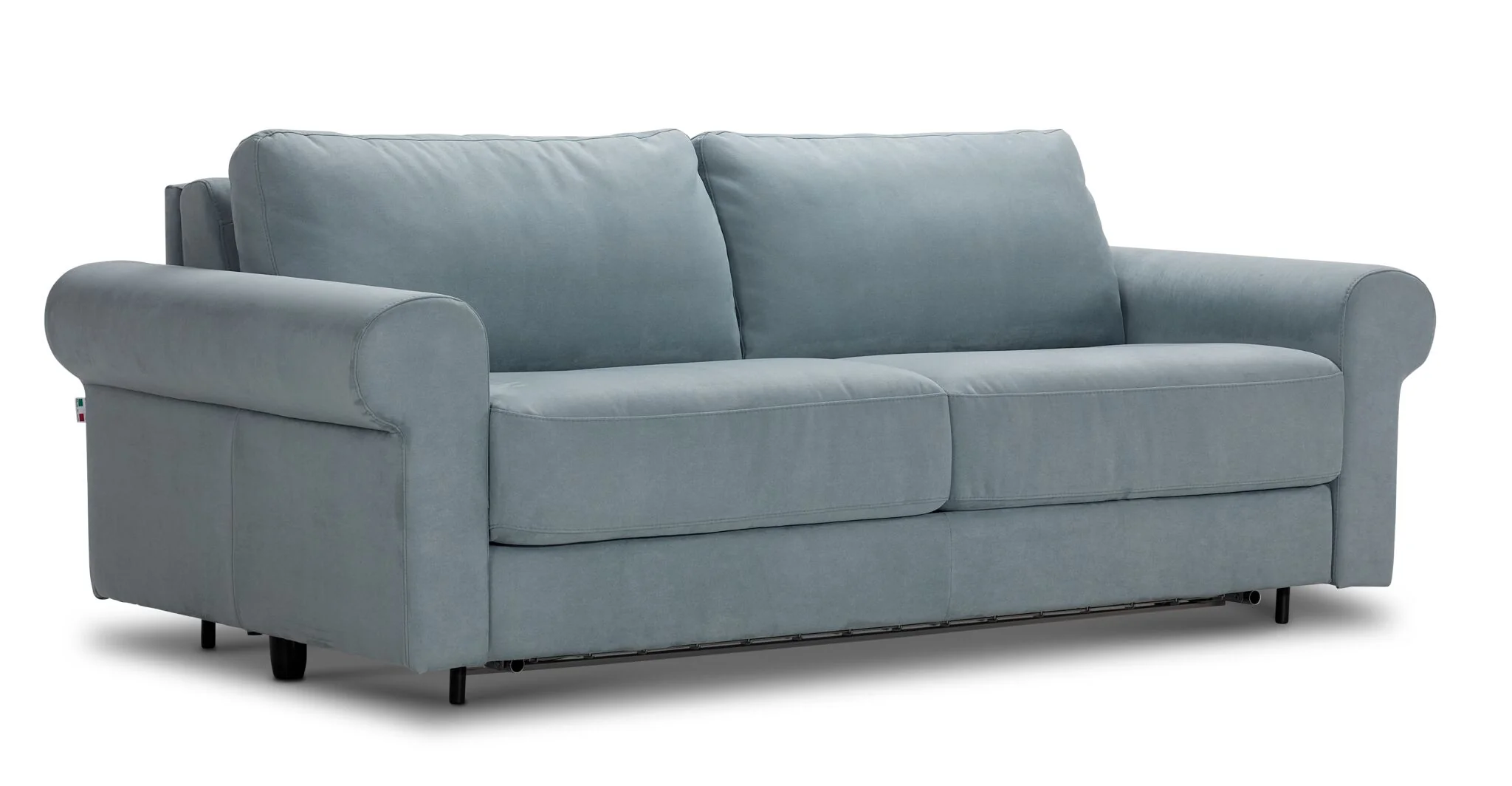 Vito Queen Sofa Bed - Blue - Image 3