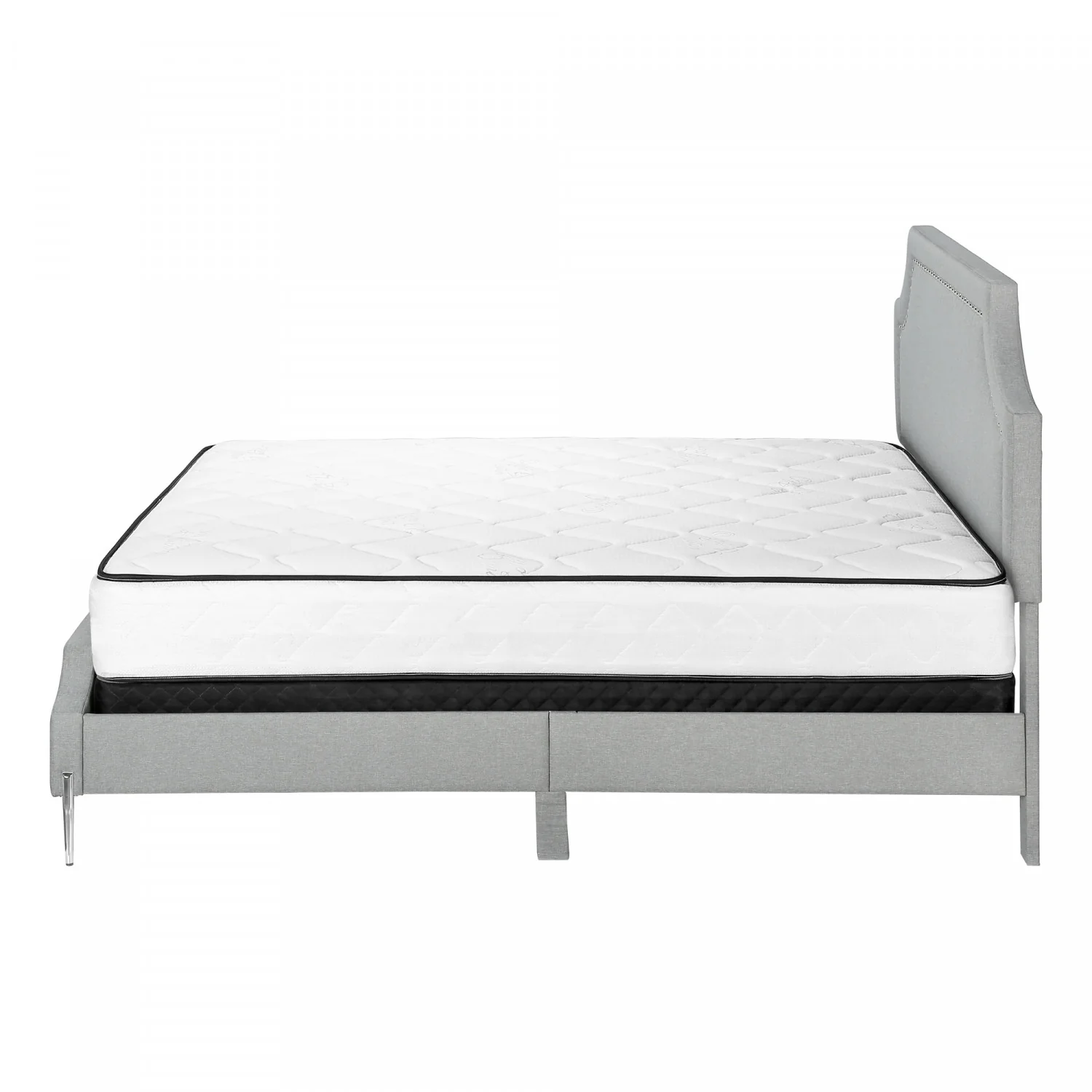 Vivian Queen Bed - Grey - Image 7