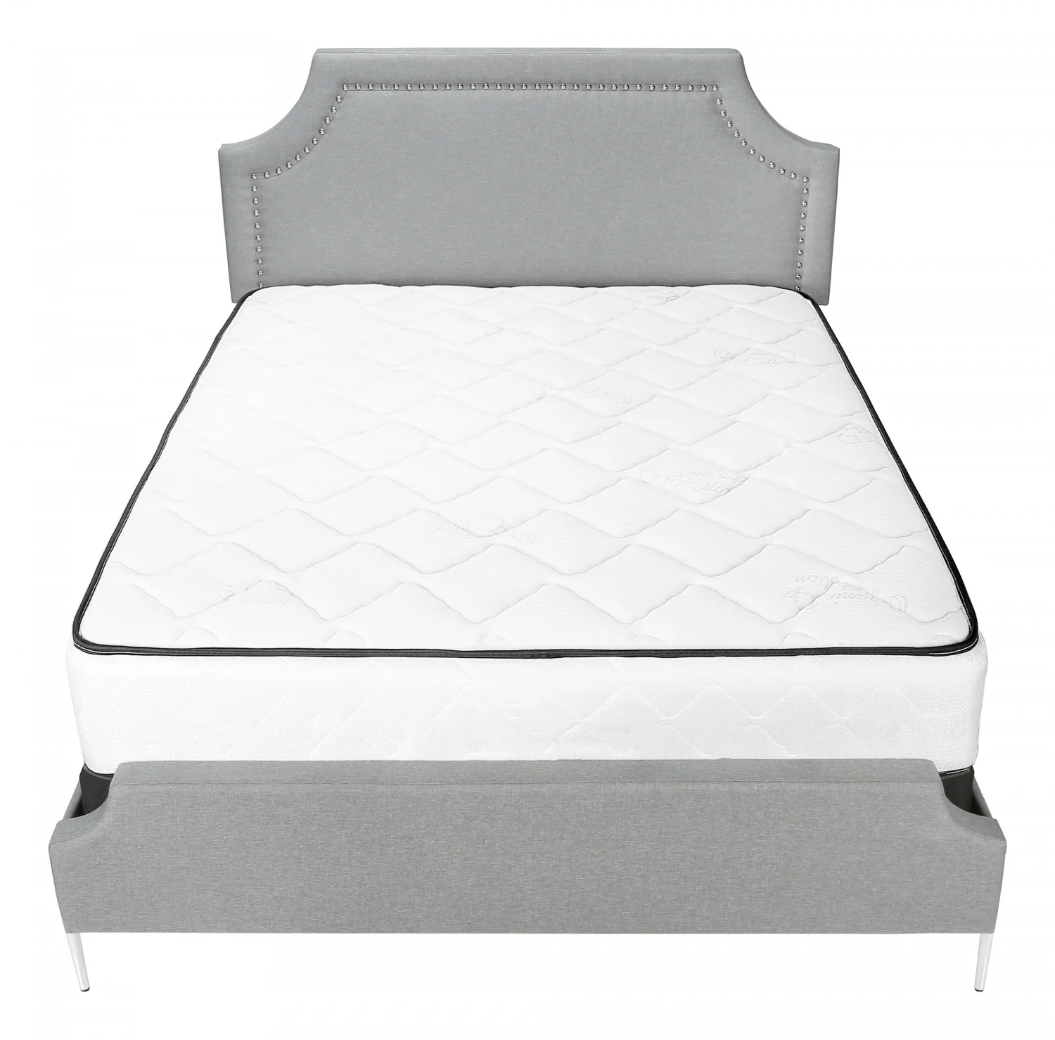 Vivian Queen Bed - Grey - Image 9