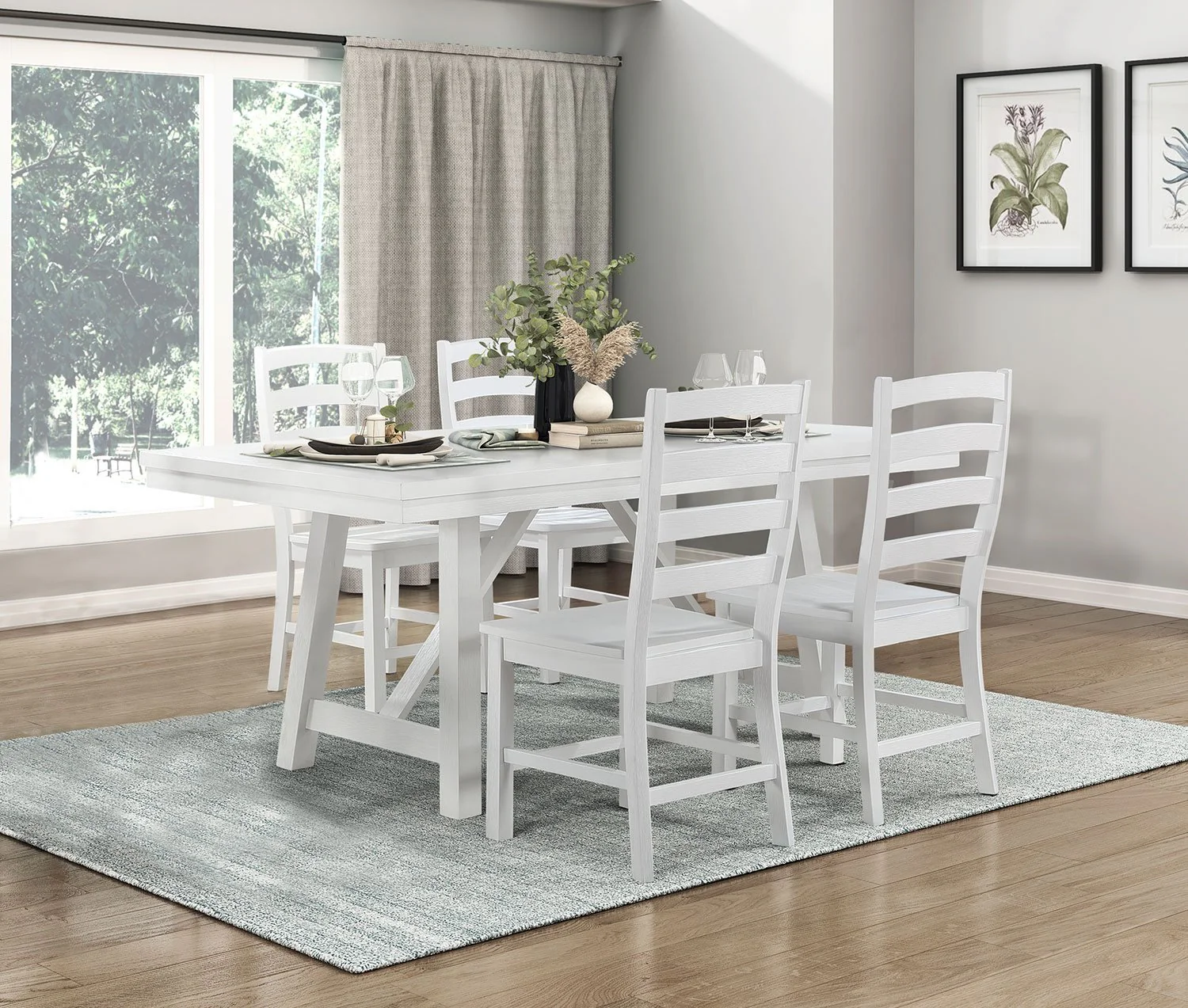 Vivid Dining Table - White - Image 4