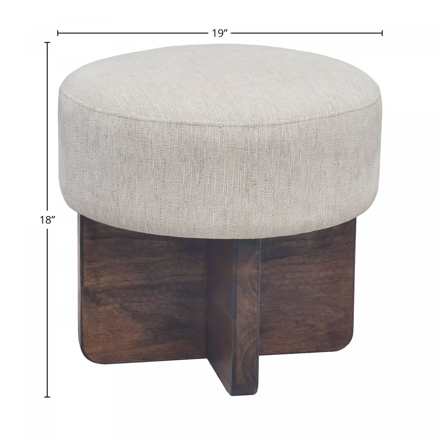 Vormund Stool - Oatmeal - Image 2