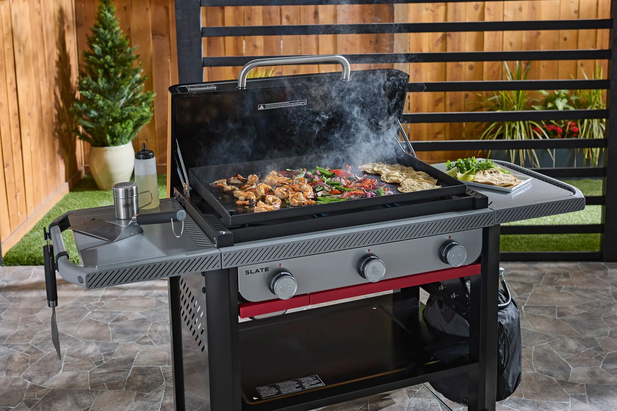 Weber Slate 28" Rust-Resistant Griddle - 1501345 - Image 9