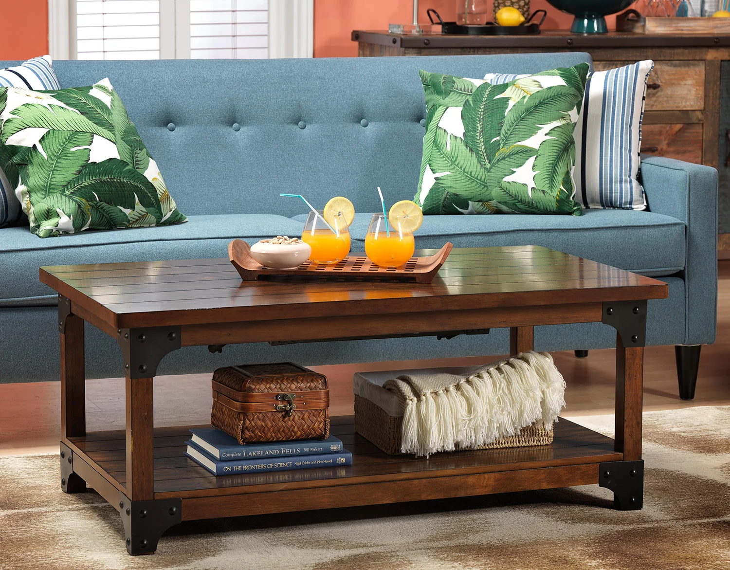 Wellington Coffee Table and End Table - Walnut - Image 4