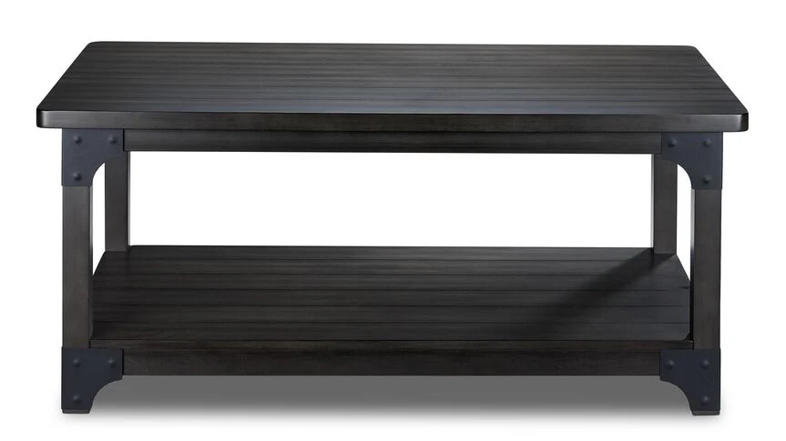 Wellington 46" Coffee Table with 2 End Tables - Grey - Image 3