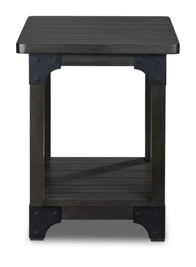 Wellington 46" Coffee Table with 2 End Tables - Grey - Image 6