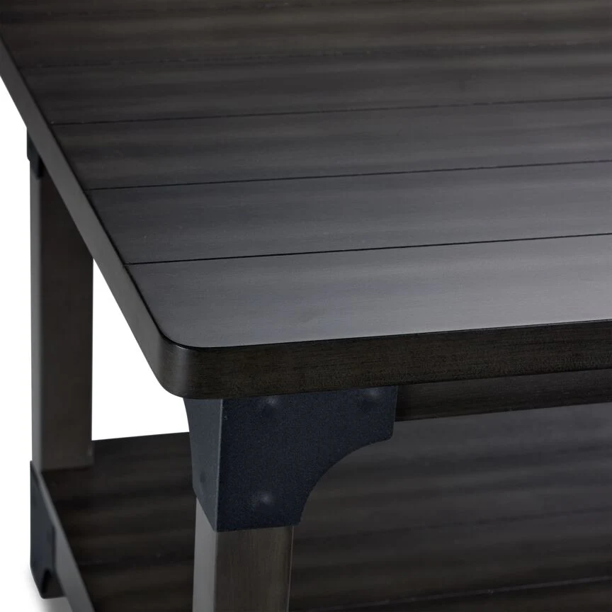 Wellington 46" Coffee Table with 2 End Tables - Grey - Image 7
