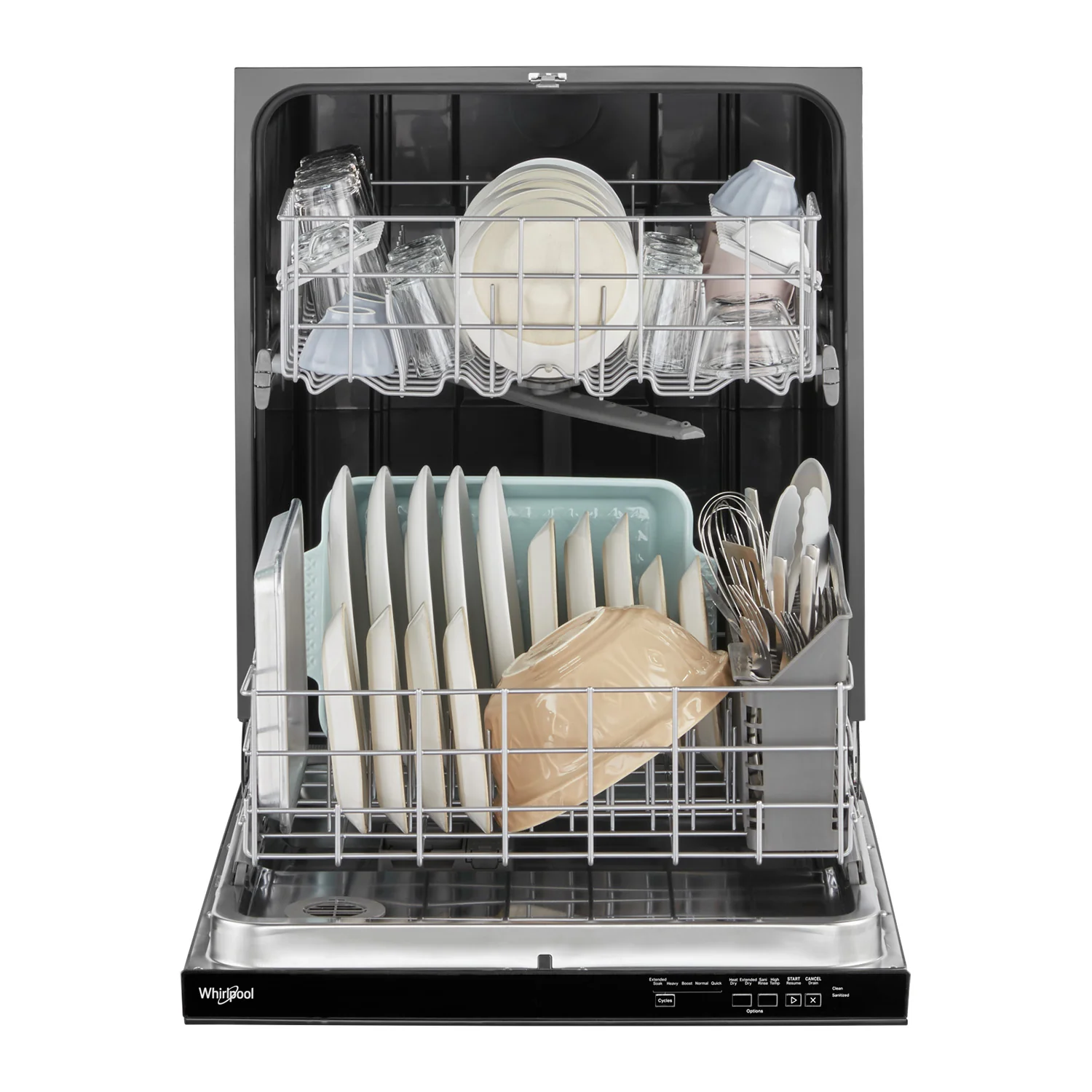 Whirlpool 24" Black Dishwasher (55 dBA) - WDP540HAMB - Image 4