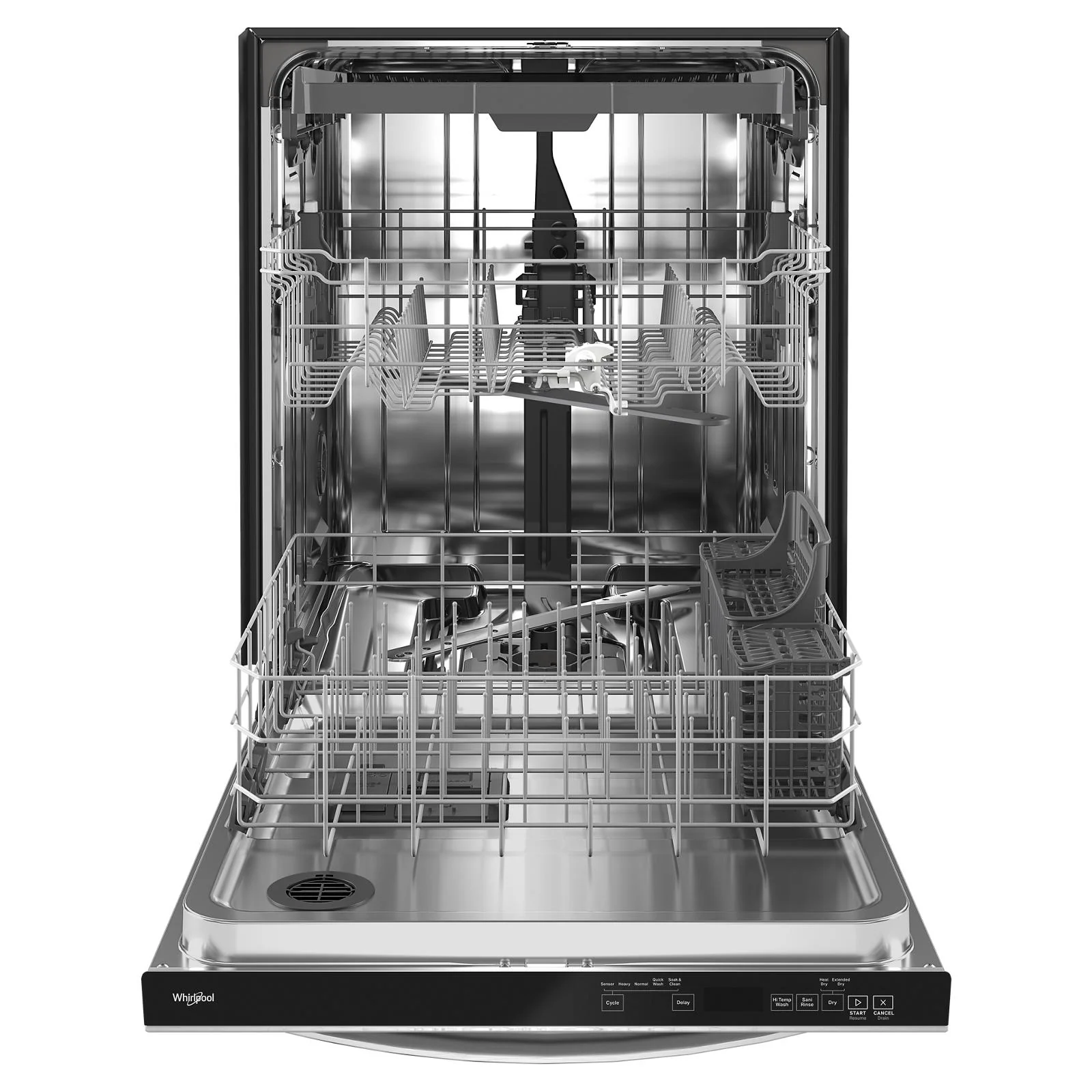Whirlpool 24" Fingerprint Resistant Stainless Steel Dishwasher with 3rd Rack (47 dBA) - WDT750SAKZ - Image 7