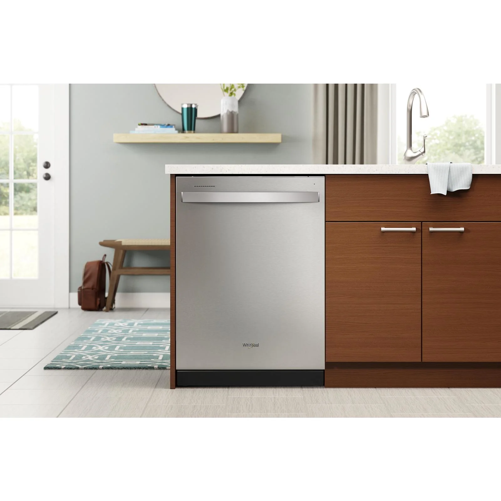 Whirlpool 24" Fingerprint Resistant Stainless Steel Dishwasher with 3rd Rack (47 dBA) - WDT750SAKZ - Image 8