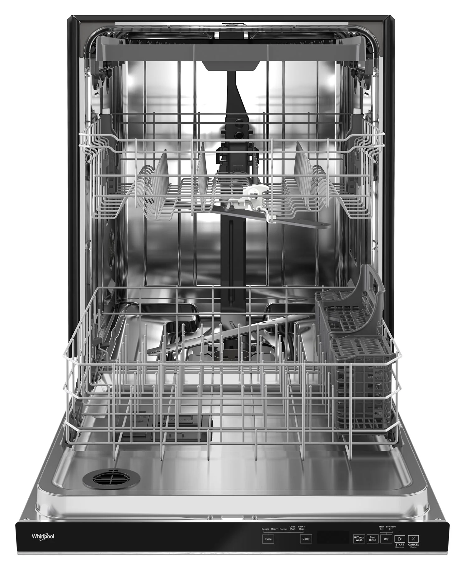 Whirlpool 24" Fingerprint Resistant Stainless Steel Dishwasher with 3rd Rack (47 dBA) - WDTA50SAKZ - Image 2
