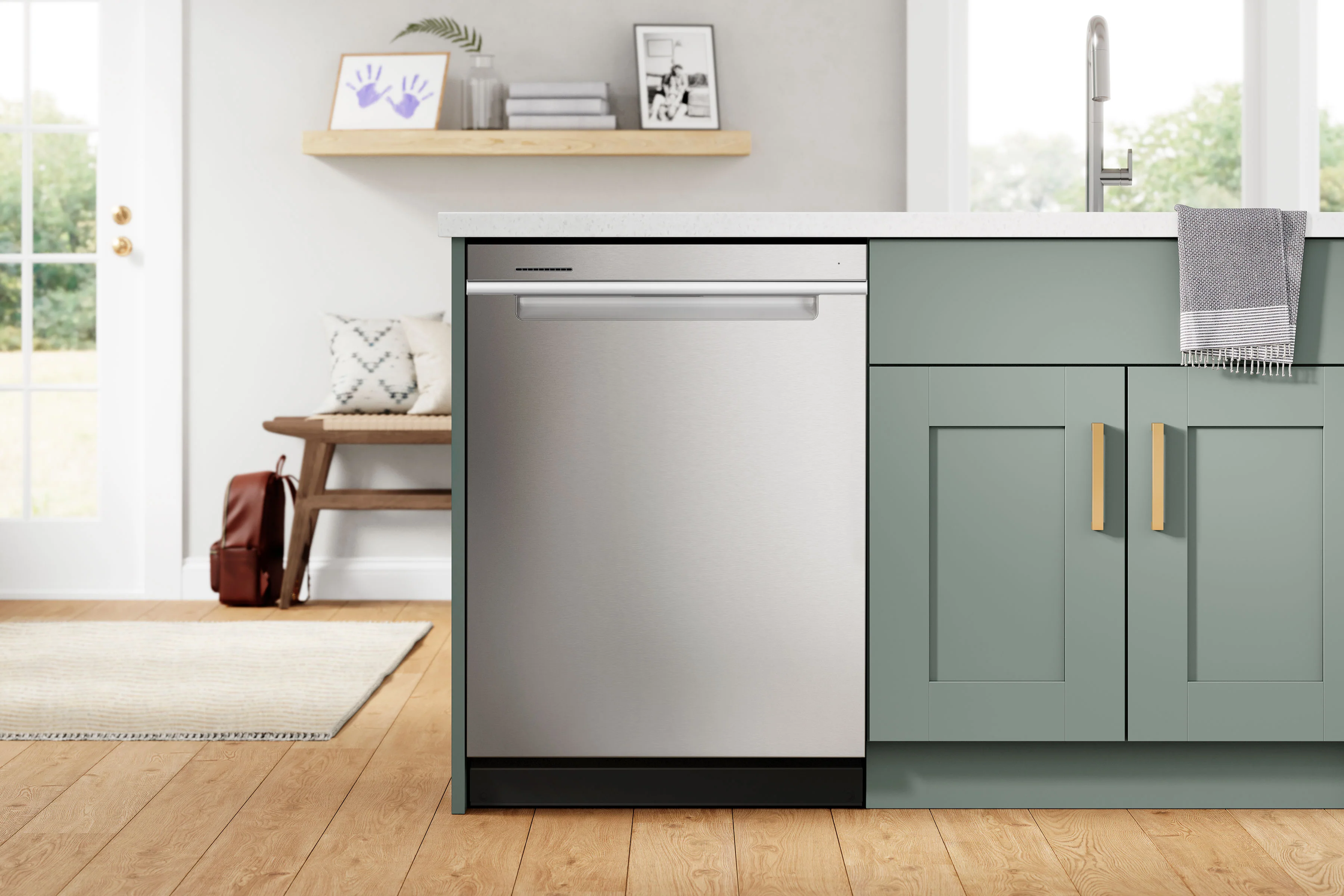 Whirlpool 24" Fingerprint Resistant Stainless Steel Dishwasher with 3rd Rack (47 dBA) - WDTA50SAKZ - Image 5