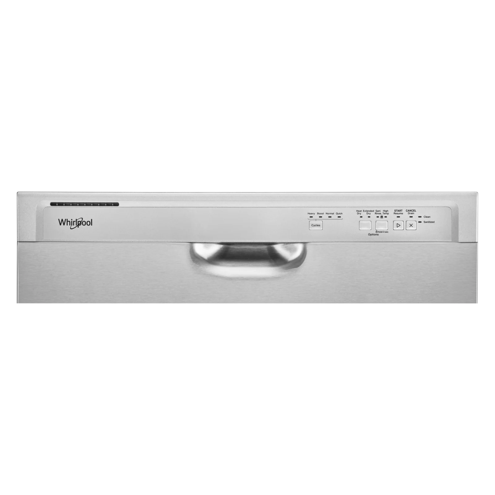 Whirlpool 24" Stainless Steel Dishwasher with Boost Cycle(57 dBA) - WDF341PAPM - Image 5