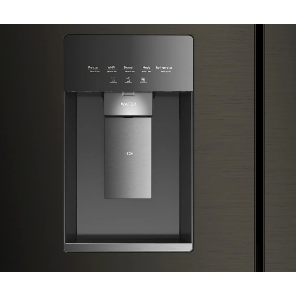 Whirlpool 36" 22.0 Cu. Ft. Black Stainless Steel Counter-Depth 4-Door French Door Refrigerator – WRMC5036RV - Image 8
