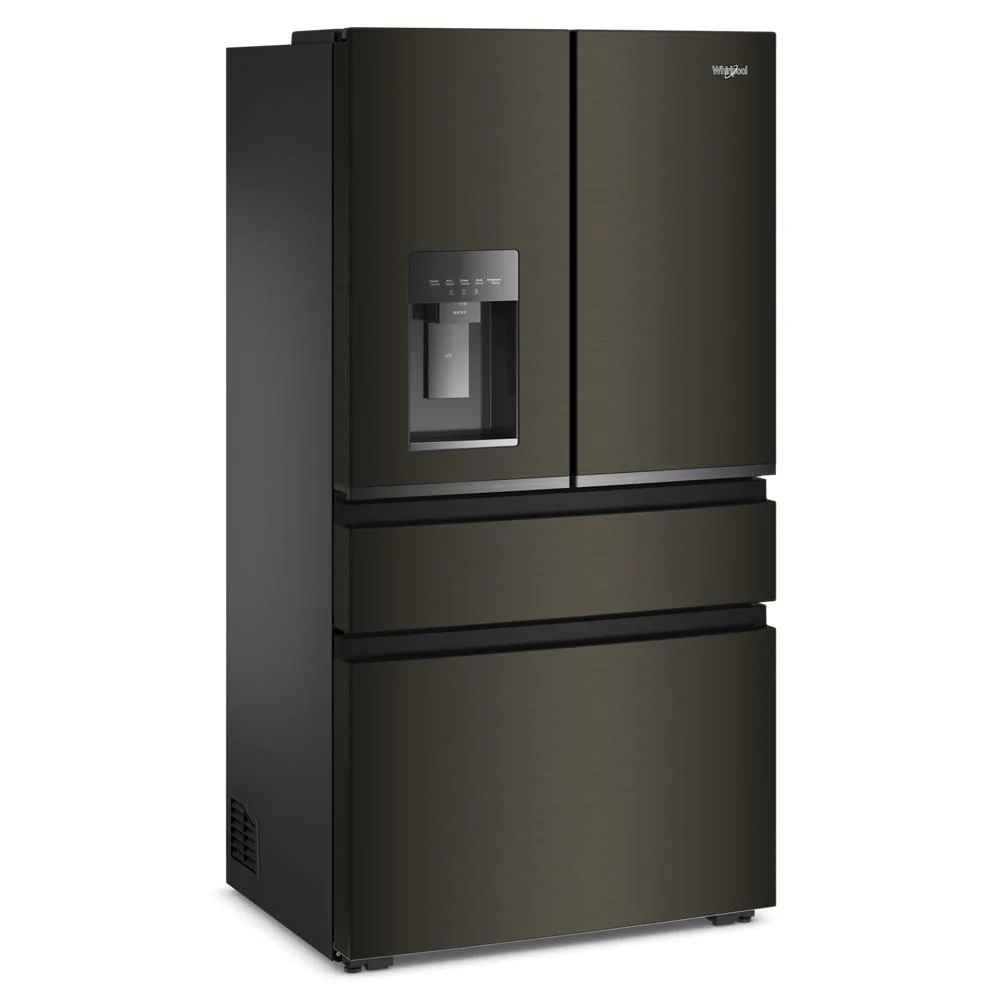Whirlpool 36" 22.0 Cu. Ft. Black Stainless Steel Counter-Depth 4-Door French Door Refrigerator – WRMC7036RV - Image 4