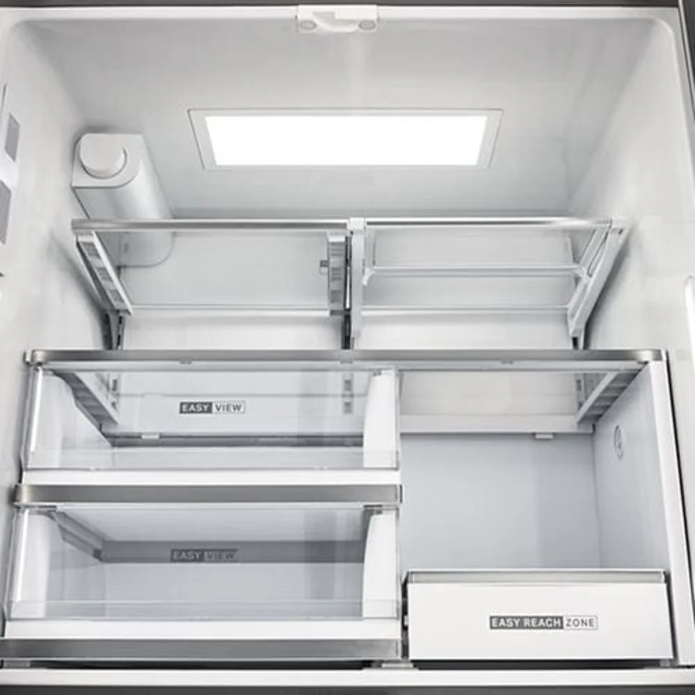 Whirlpool 36" 22.0 Cu. Ft. Fingerprint-Resistant Stainless Steel Counter-Depth 4-Door French Door Refrigerator – WRMC7036RZ - Image 5