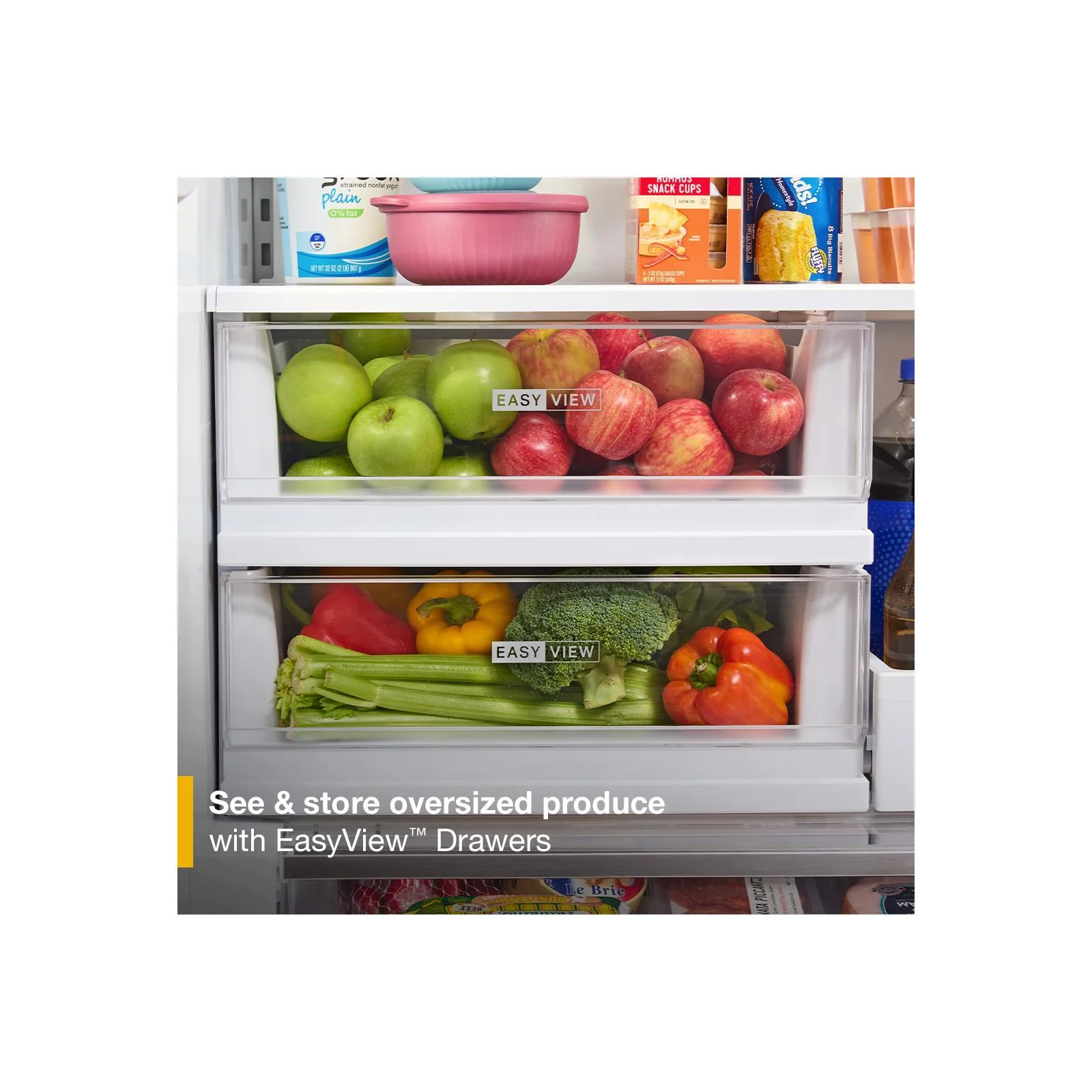 Whirlpool 36" 23 Cu. Ft. Black Stainless Steel Counter Depth French Door Refrigerator - WRFC5036RV - Image 10