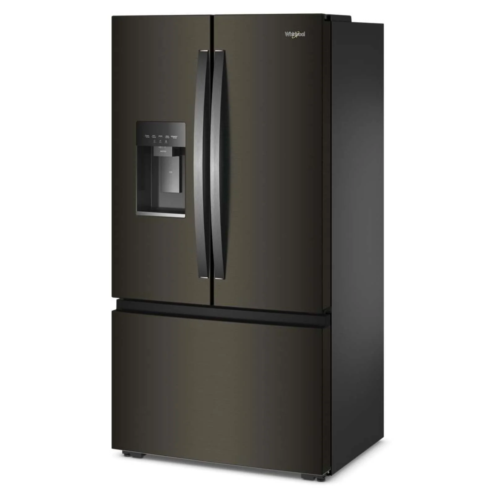 Whirlpool 36" 23 Cu. Ft. Black Stainless Steel Counter Depth French Door Refrigerator - WRFC5036RV - Image 3