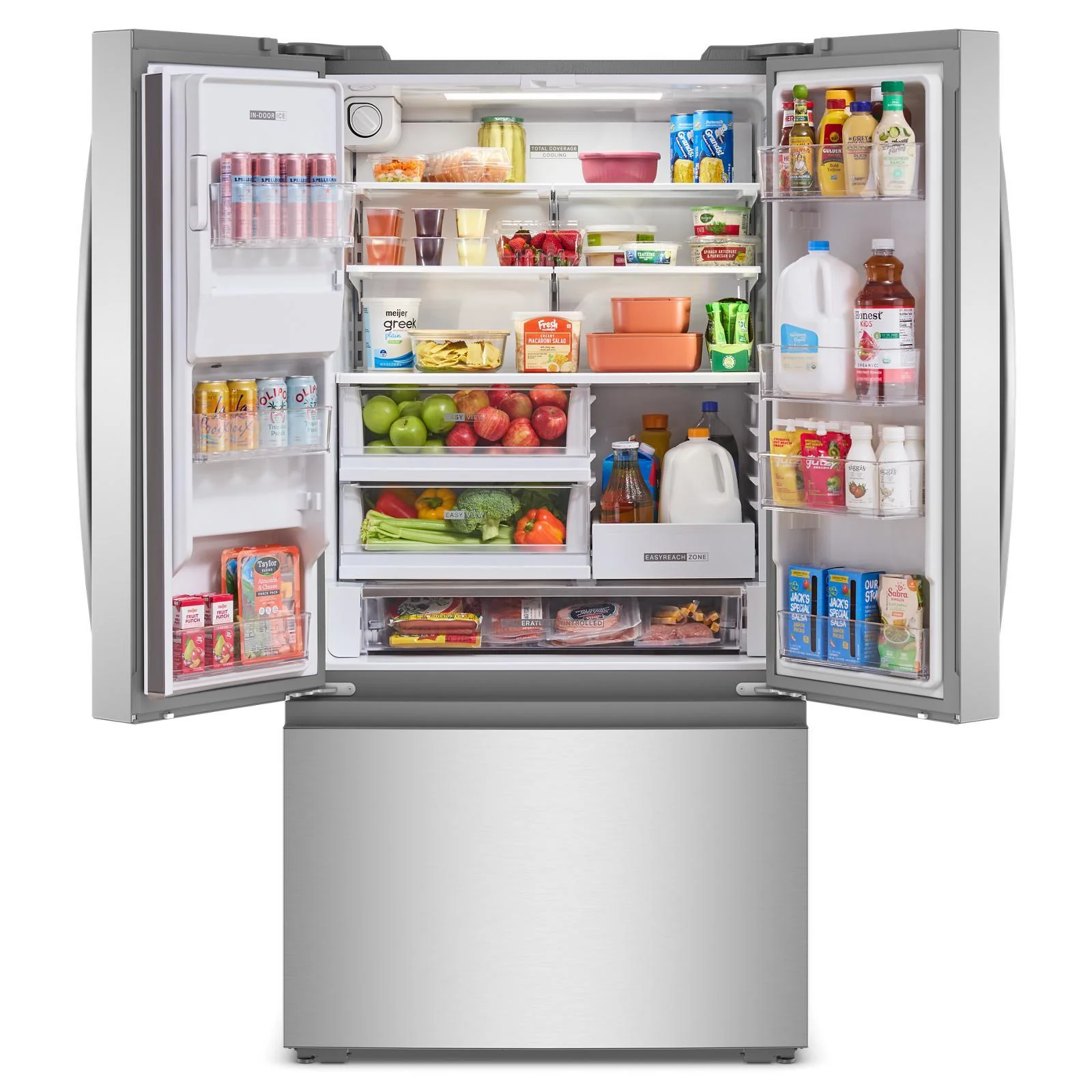 Whirlpool 36" 23 Cu. Ft. Fingerprint-Resistant Stainless Steel Counter Depth French Door Refrigerator - WRFC5036RZ - Image 5