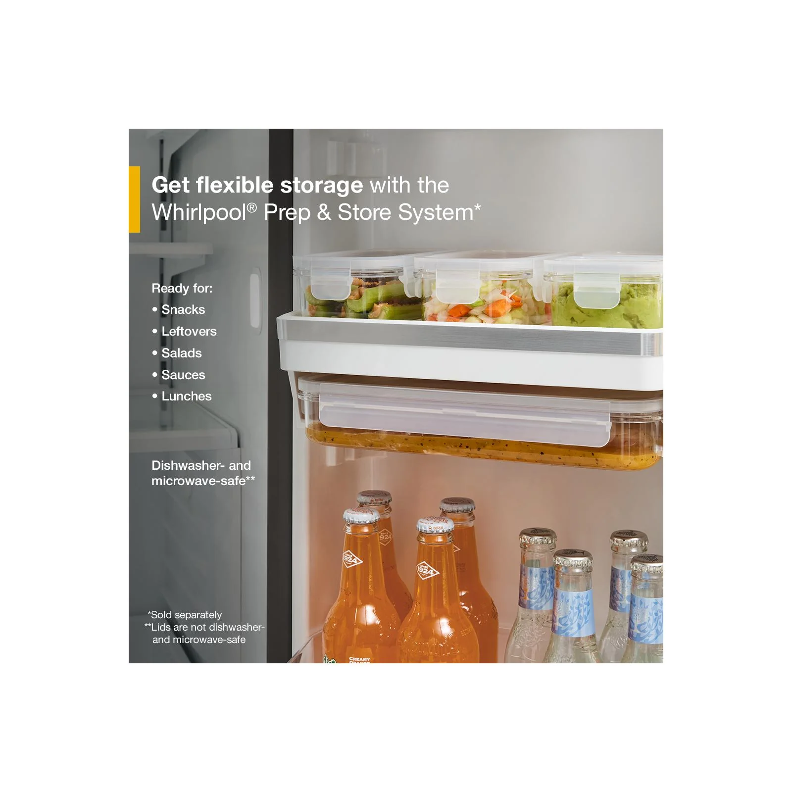 Whirlpool 36" 23 Cu. Ft. Fingerprint-Resistant Stainless Steel Counter Depth French Door Refrigerator - WRFC5236RZ - Image 8
