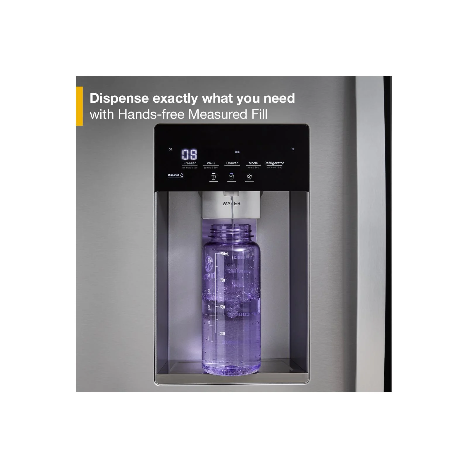 Whirlpool 36" 23 Cu. Ft. Fingerprint-Resistant Stainless Steel Counter Depth French Door Refrigerator - WRFC5236RZ - Image 9