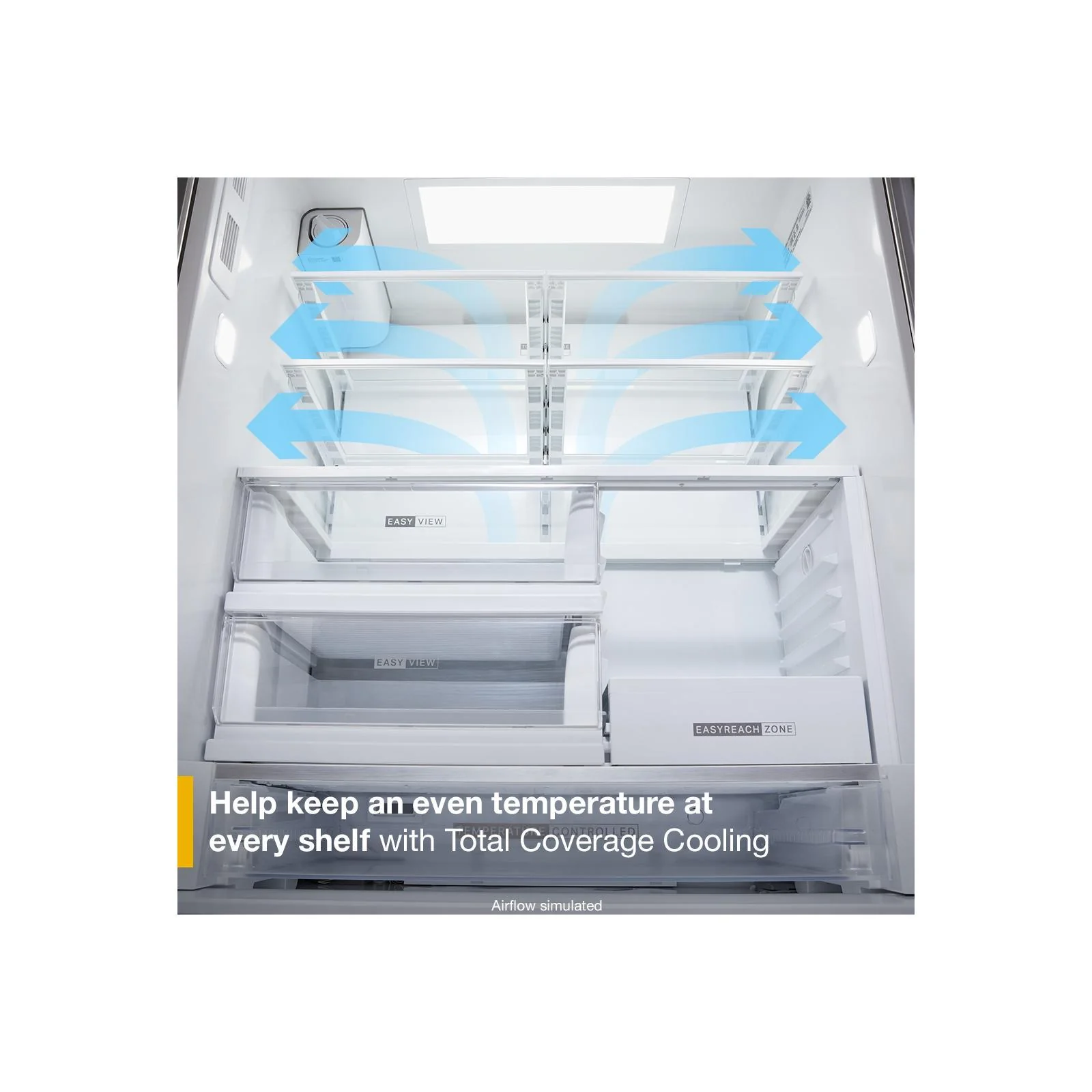 Whirlpool 36" 23 Cu. Ft. White French Door Refrigerator - WRFC5036RW - Image 12