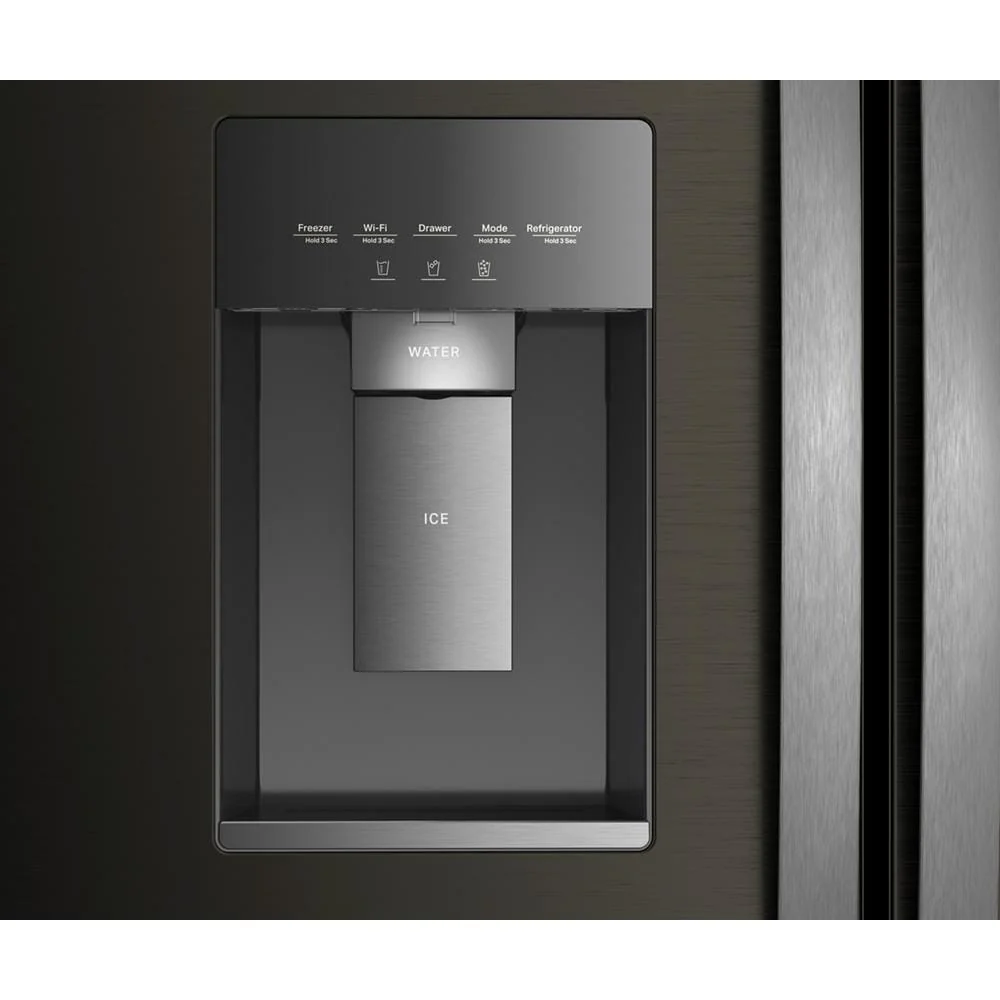 Whirlpool 36" 23.4 Cu. Ft. Black Stainless Steel Counter-Depth 3-Door French Door Refrigerator – WRFC7036RV - Image 8