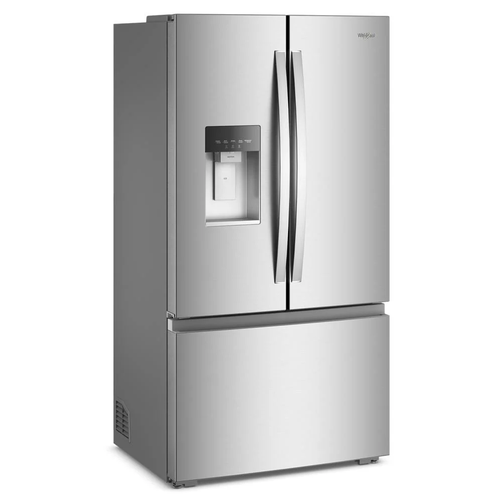 Whirlpool 36" 23.4 Cu. Ft. Fingerprint-Resistant Stainless Steel Counter-Depth 3-Door French Door Refrigerator – WRFC7036RZ - Image 3