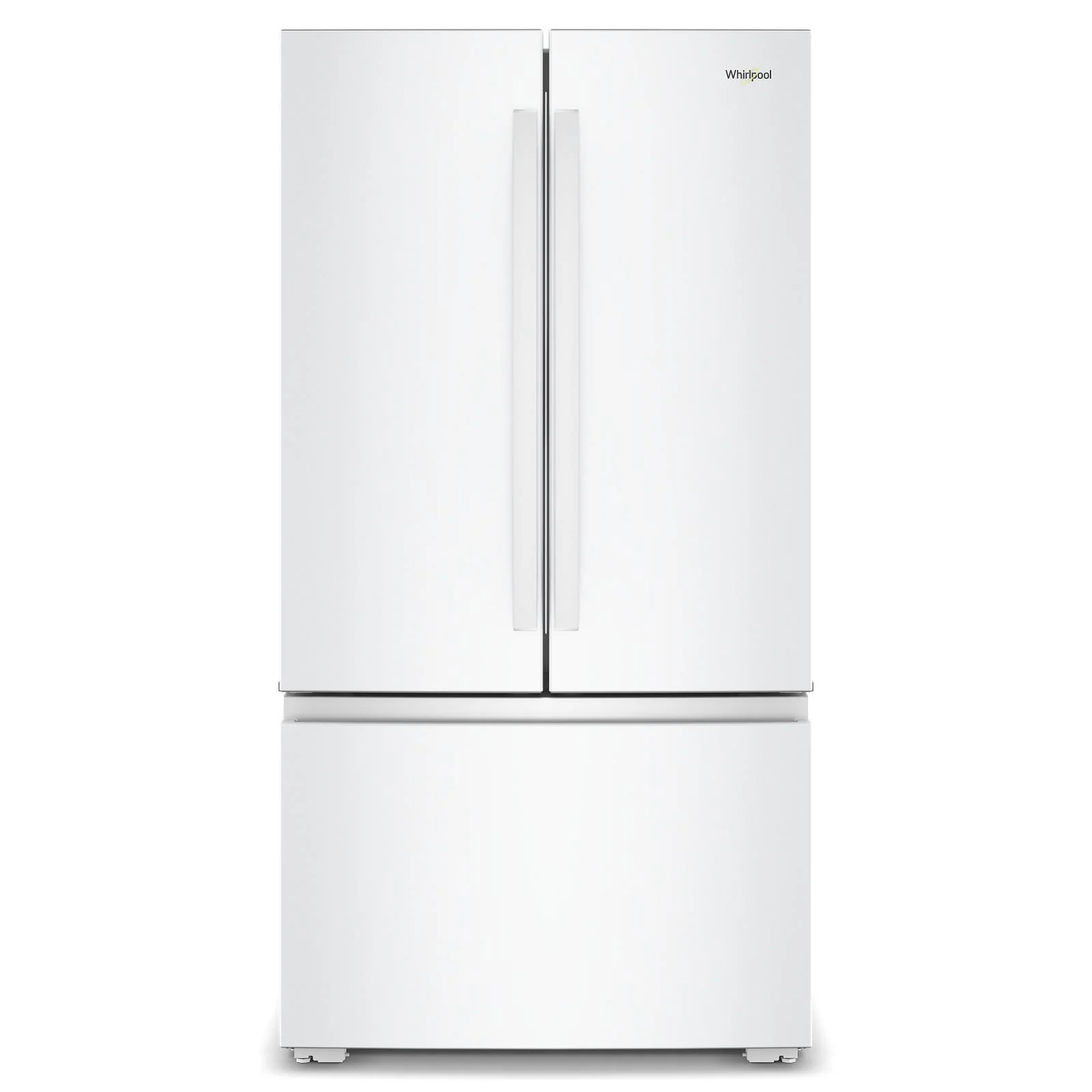 Whirlpool 36" 24 Cu. Ft. White Counter Depth French Door Refrigerator - WRFC3036RW