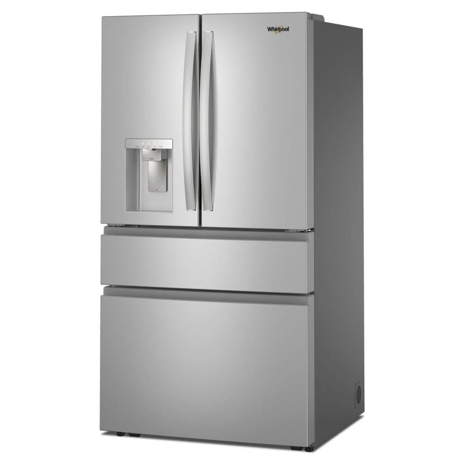Whirlpool 36" 29 Cu. Ft. Fingerprint-Resistant Stainless Steel French Door Refrigerator - WRMF3636SZ - Image 3