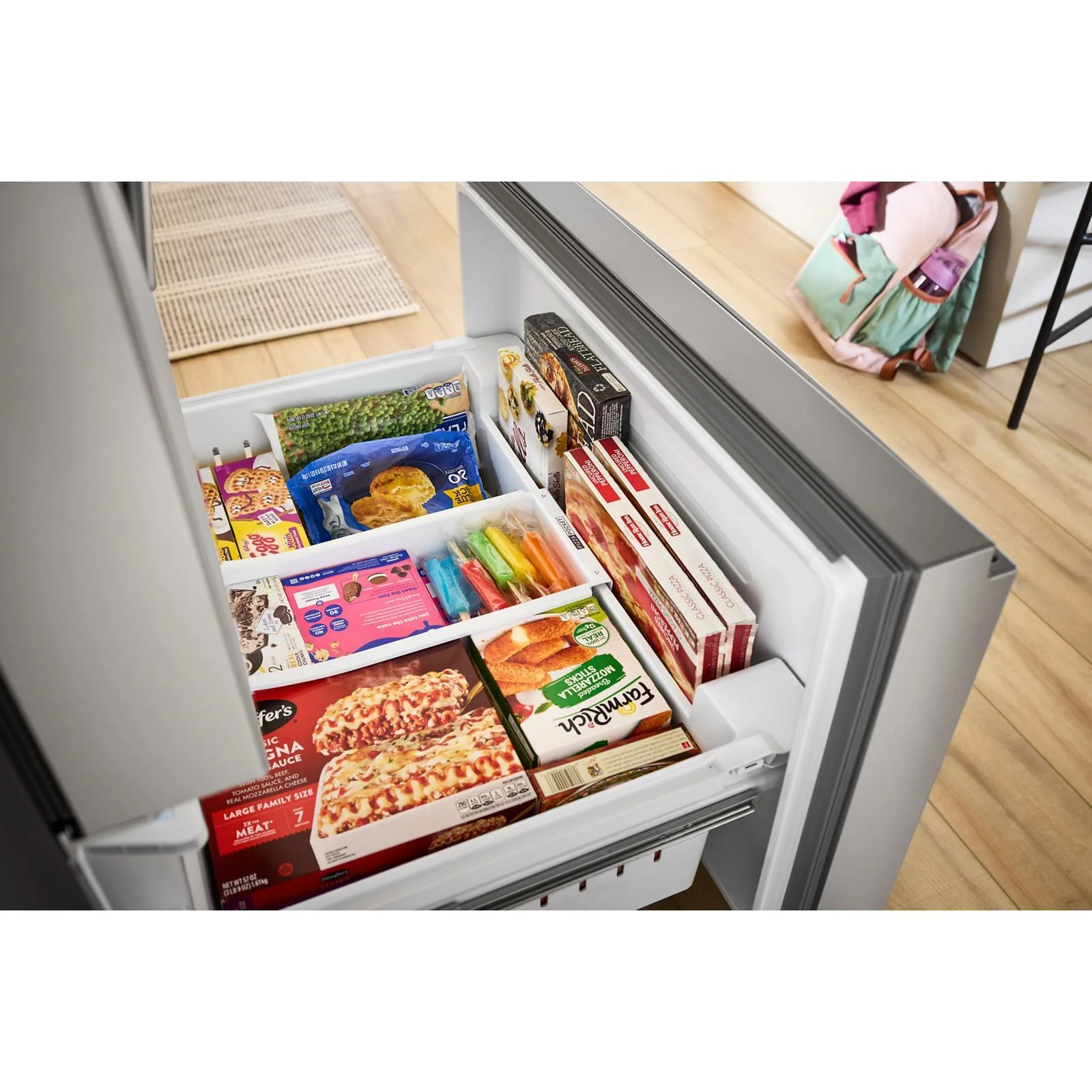 Whirlpool 36" 29 Cu. Ft. Fingerprint-Resistant Stainless Steel French Door Refrigerator - WRMF3636SZ - Image 9