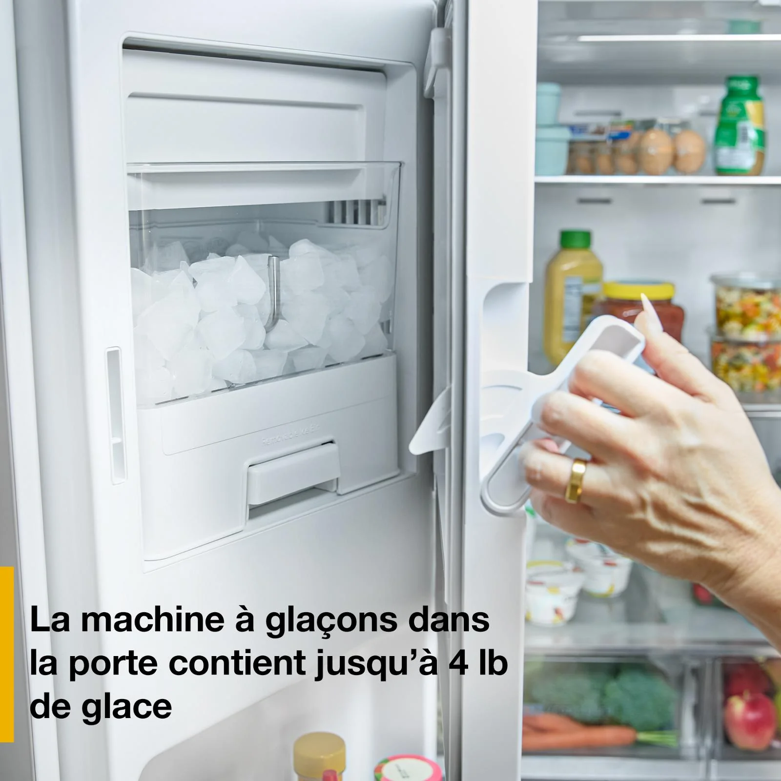 Whirlpool 36" 29 Cu. Ft. Print Resist Black Stainless Steel French Door Refrigerator - WRMF3636SV - Image 17